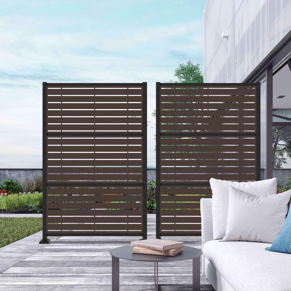 Barrette Outdoor Living 2 ft. x 4 ft.  Boardwalk Decorative Screen