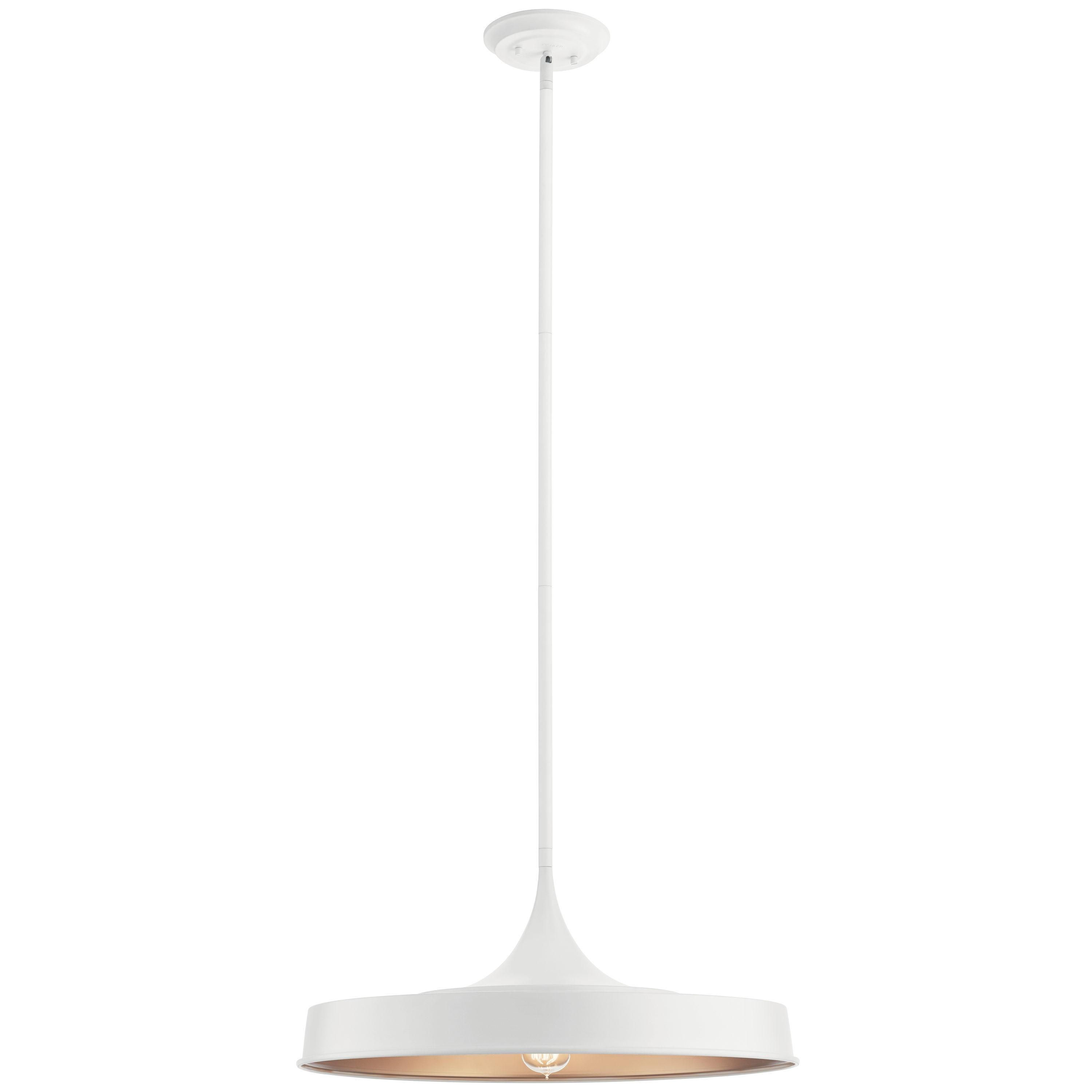 Kichler Lighting Elias 1 - Light Pendant in  White
