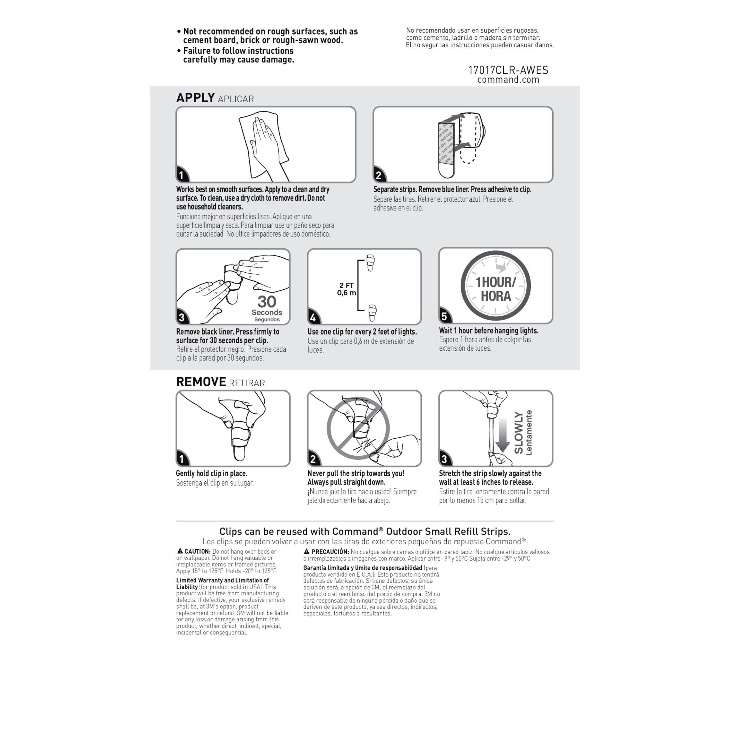 Command 2 Lb. Hook & Loop Fastener