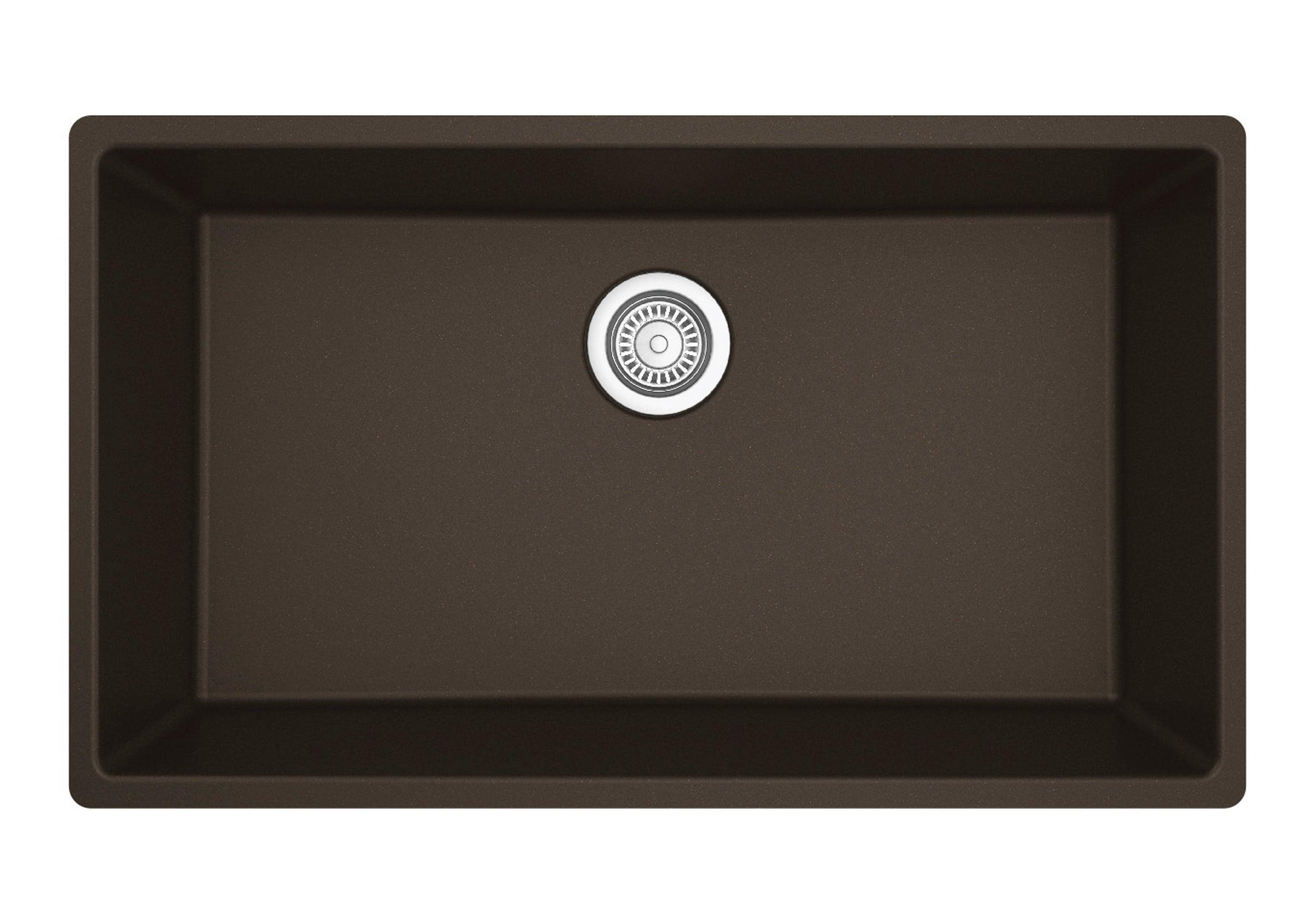 Karran Quartz 32-1/4'' X 19-1/4'' Large Single Bowl Undermount Kitchen Sink