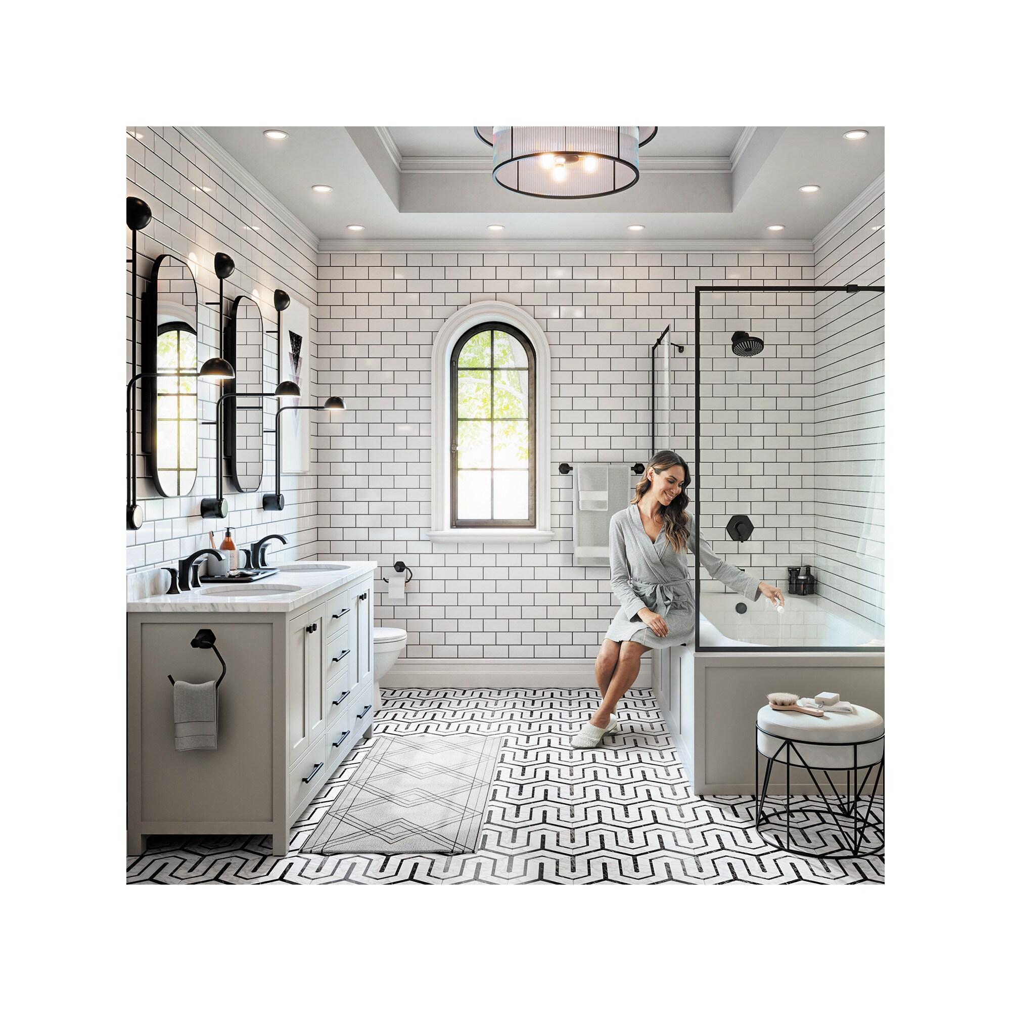 Locarno Widespread Bathroom Faucet with Drain Assembly
