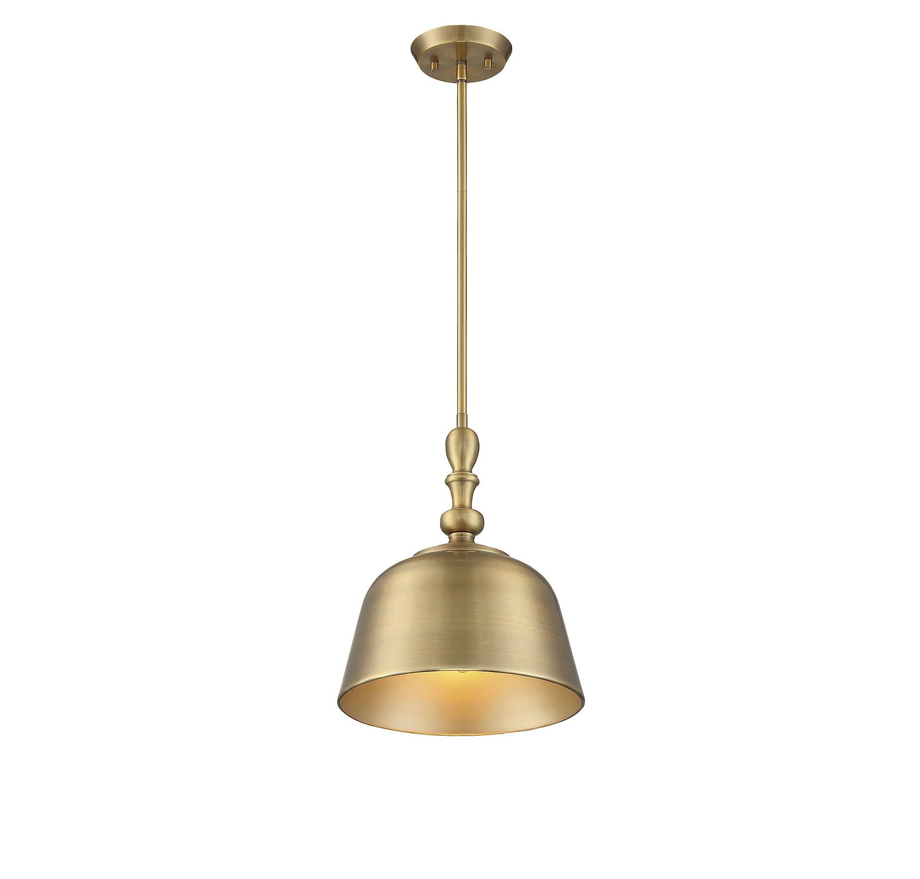 Savoy House Berg 1 - Light Pendant in  Warm Brass