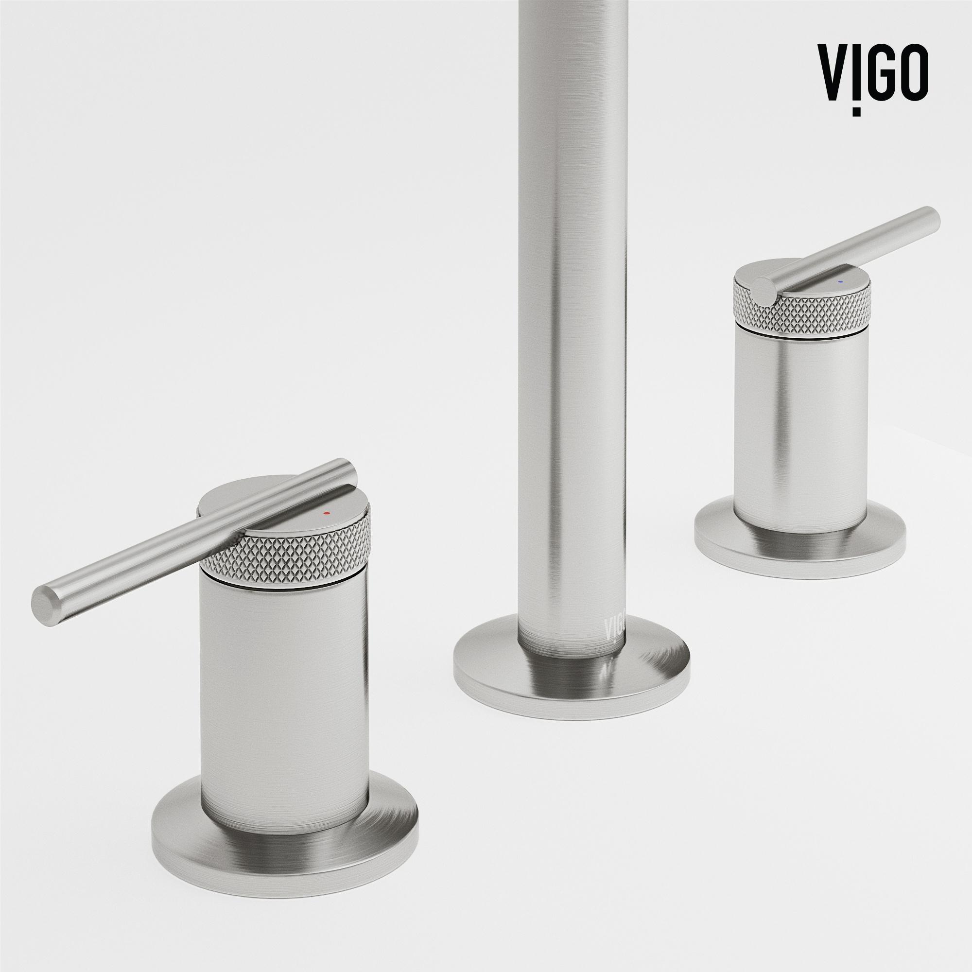 Sterling 7" H Two Handle Widespread Bathroom Faucet