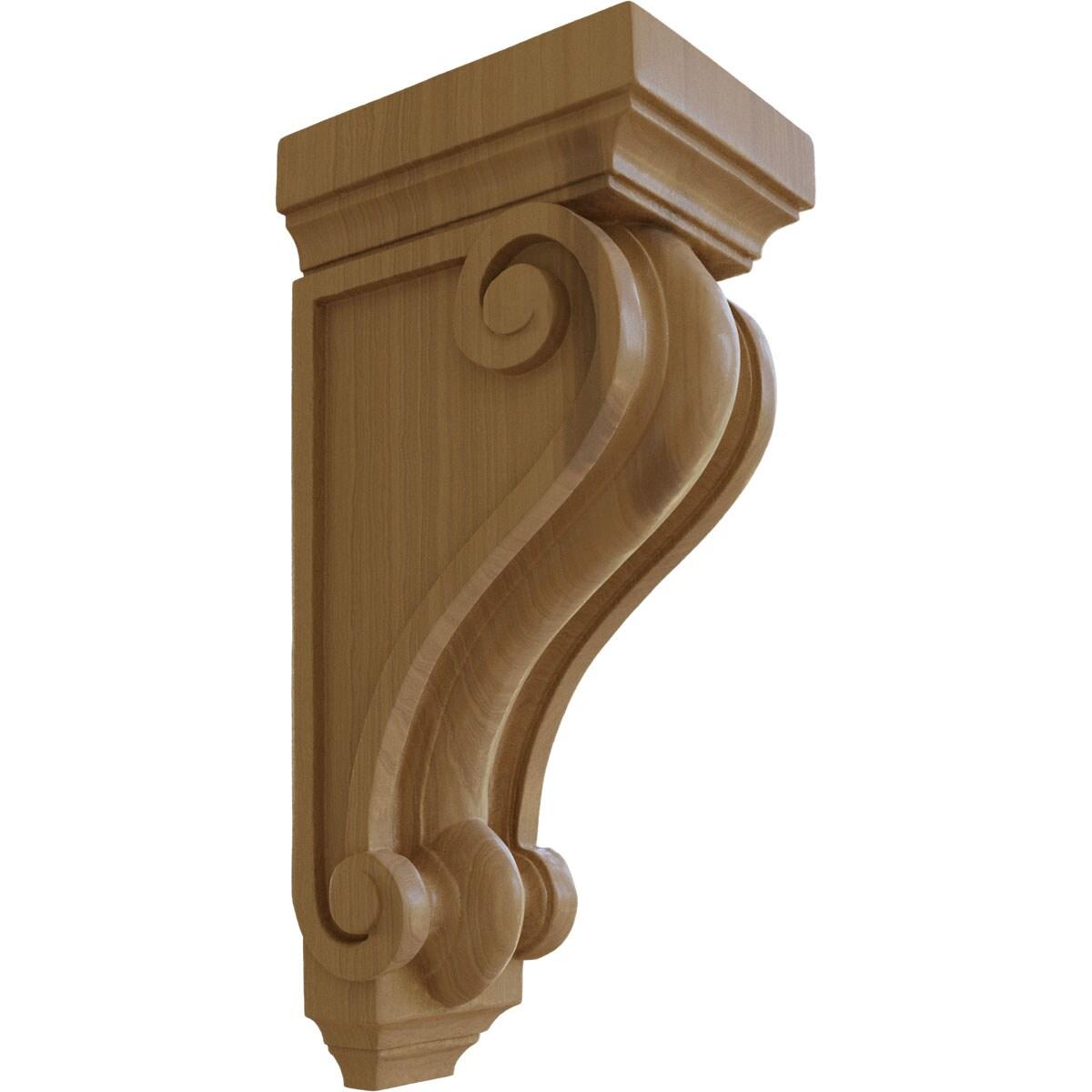 Ekena Millwork Devon Traditional Wood Corbel