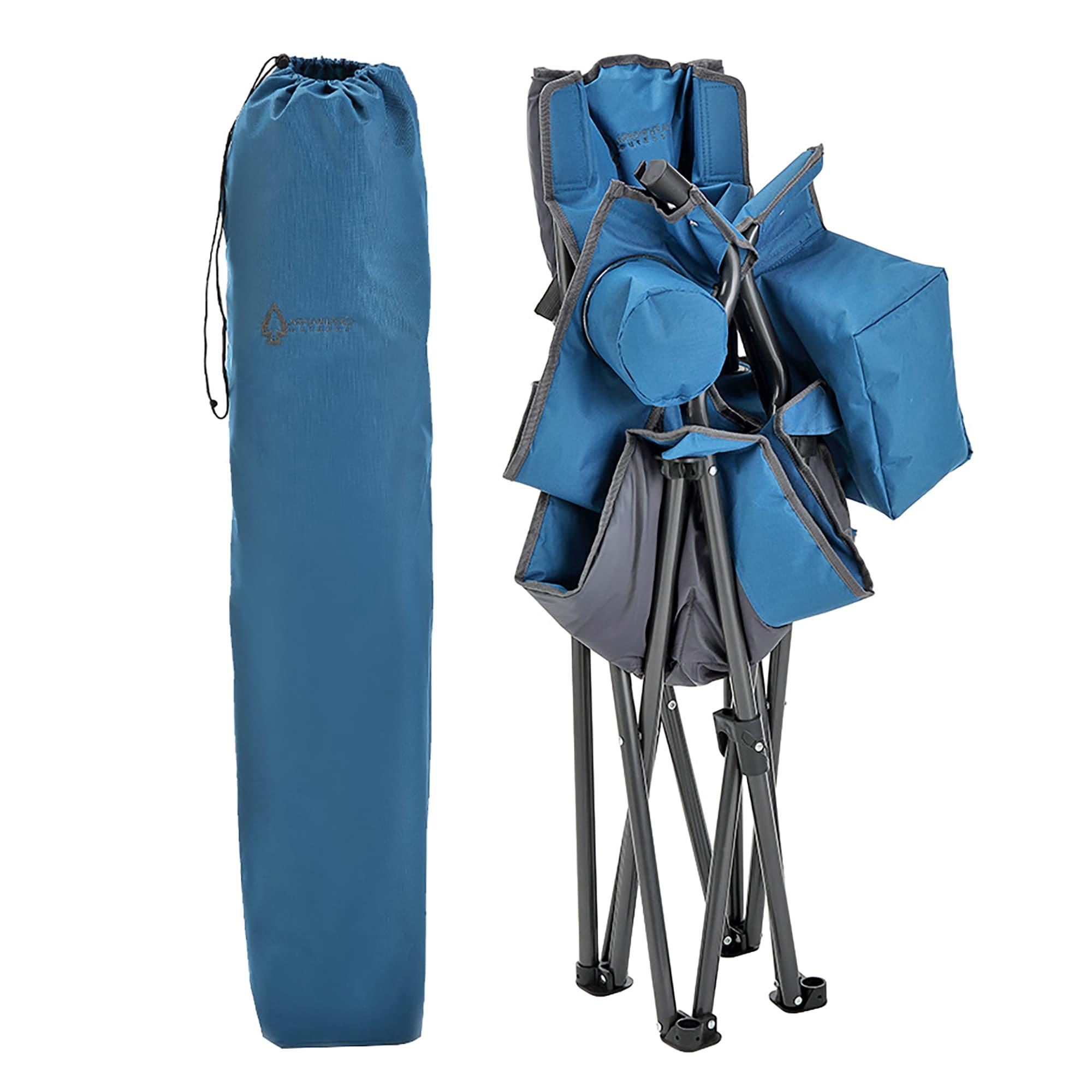 ARROWHEAD Outdoor Folding Camping Chair with Cushions