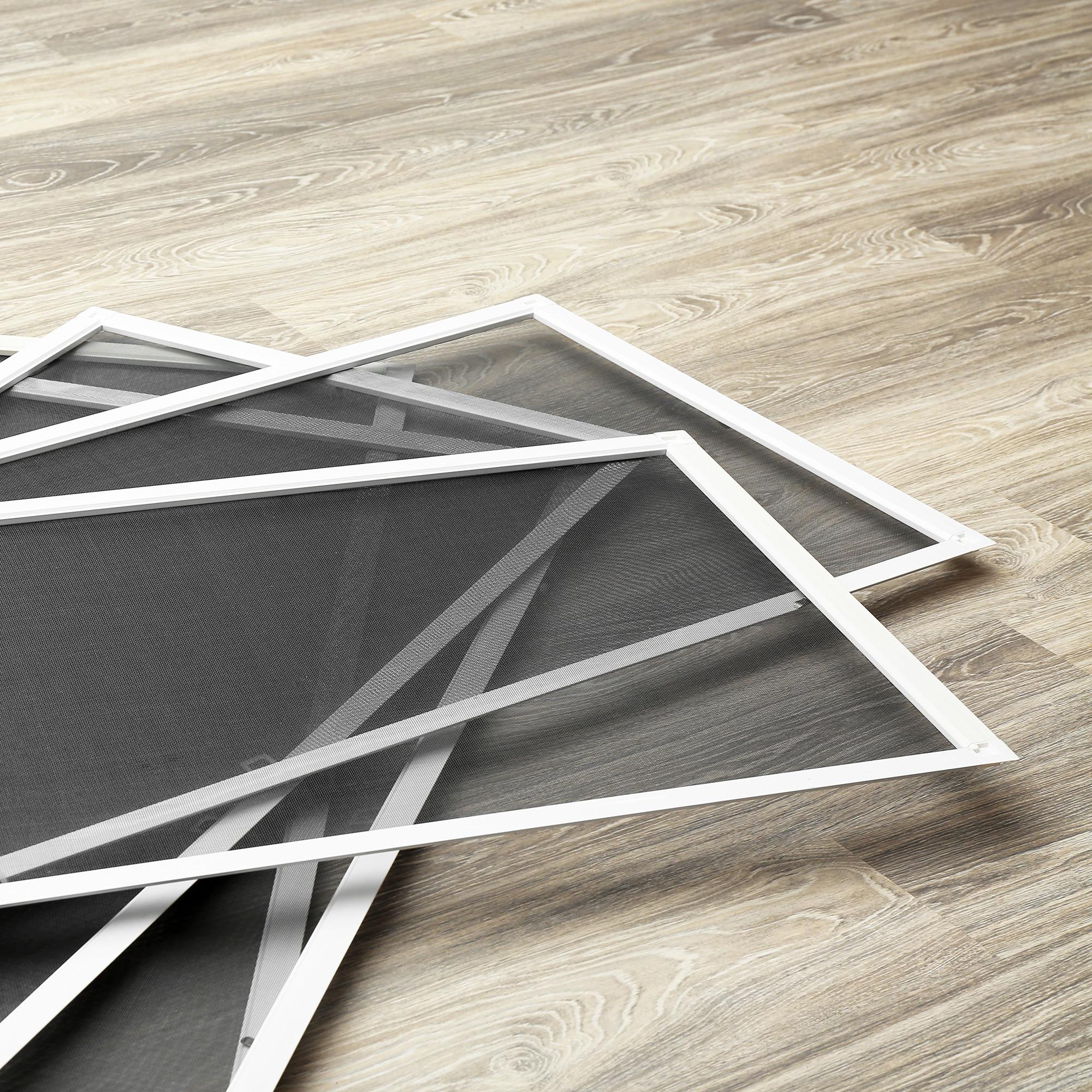 Prime-Line Aluminum Screen Frame Kit, 5/16 inch x 3/4 inch x 48 inch, Bronze, Set of 1