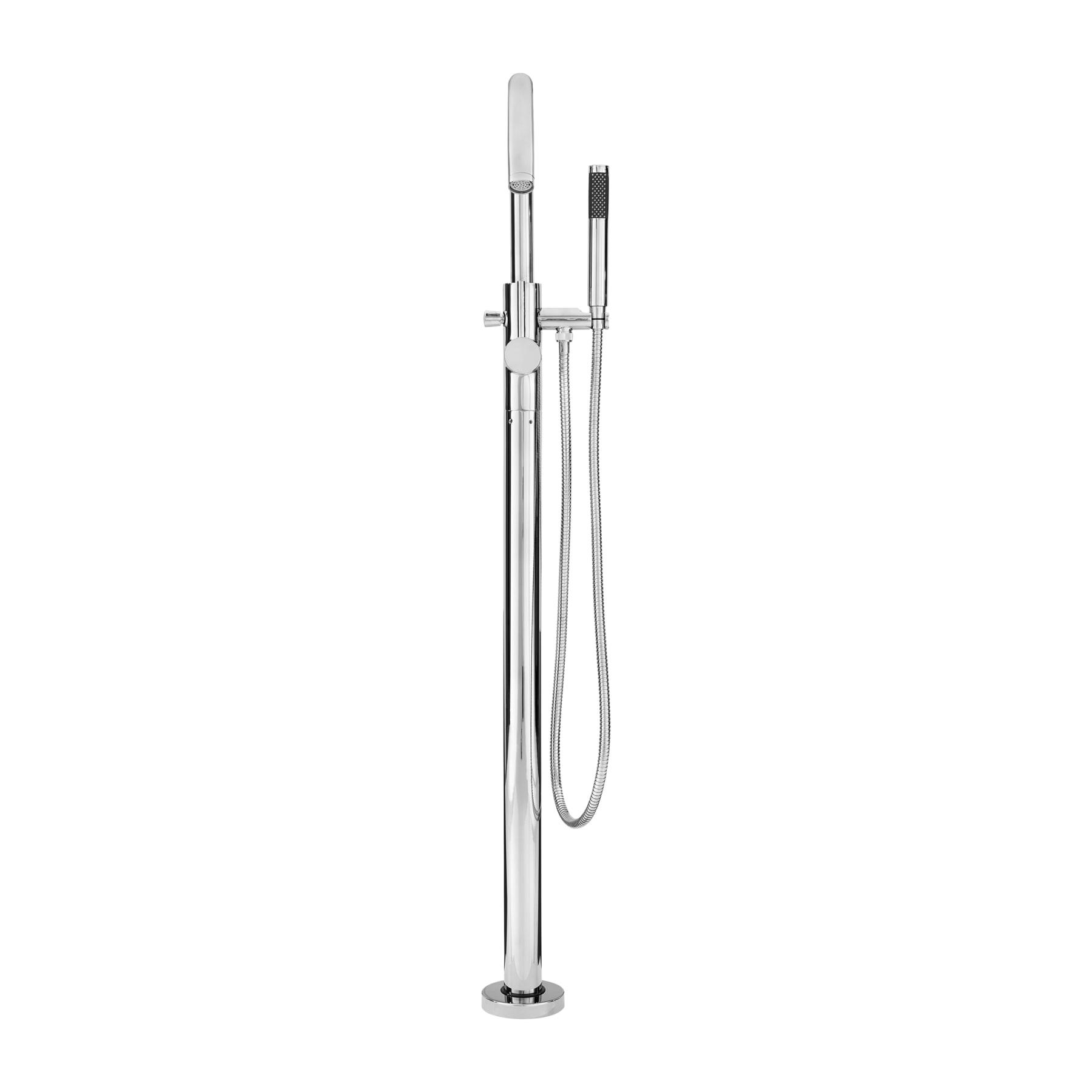 Single Handle Floor Mounted Freestanding Tub Filler Trim