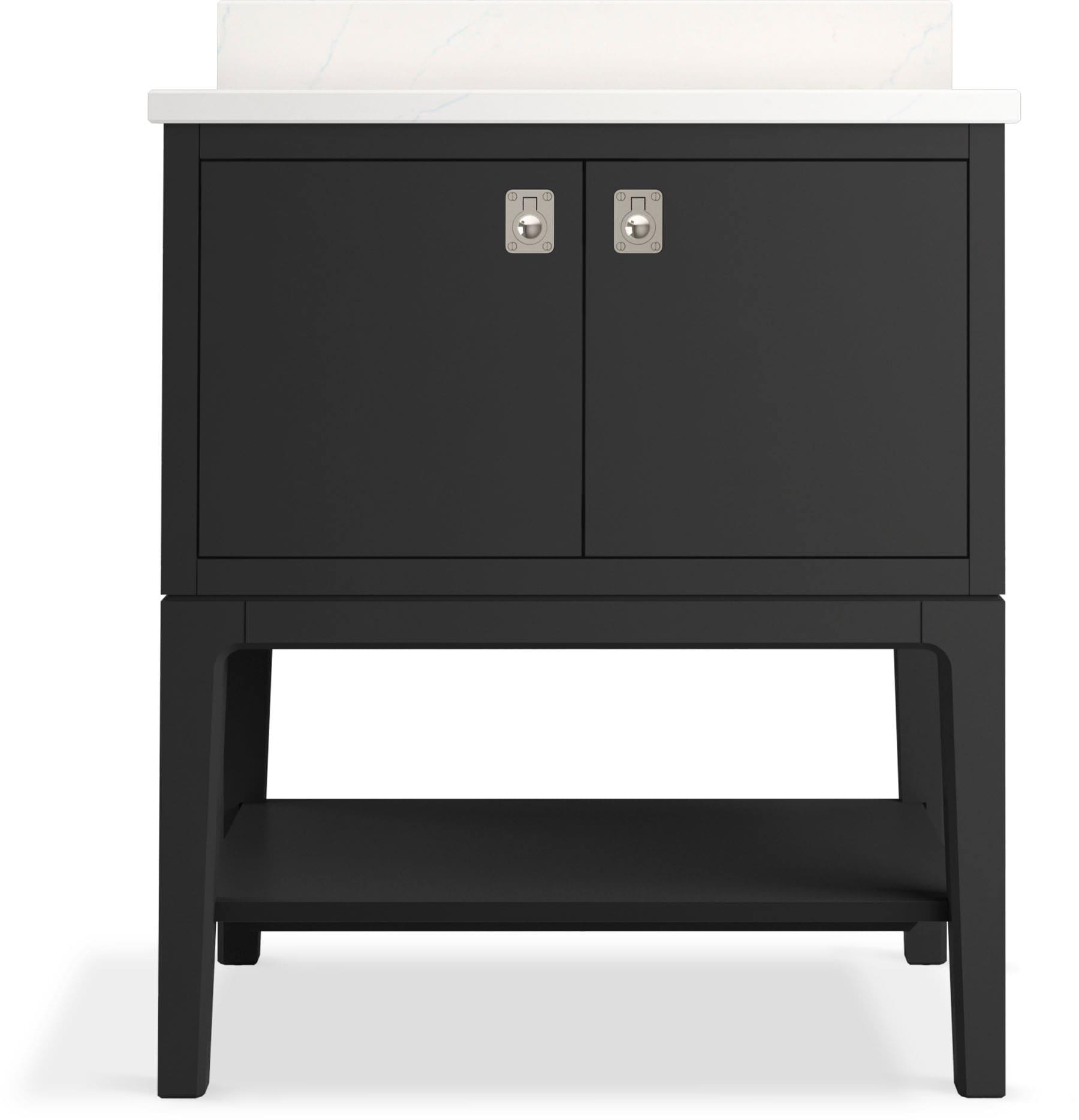 Seagrove By Studio McGee 30 in. Bathroom Vanity Cabinet With Sink And Quartz Top