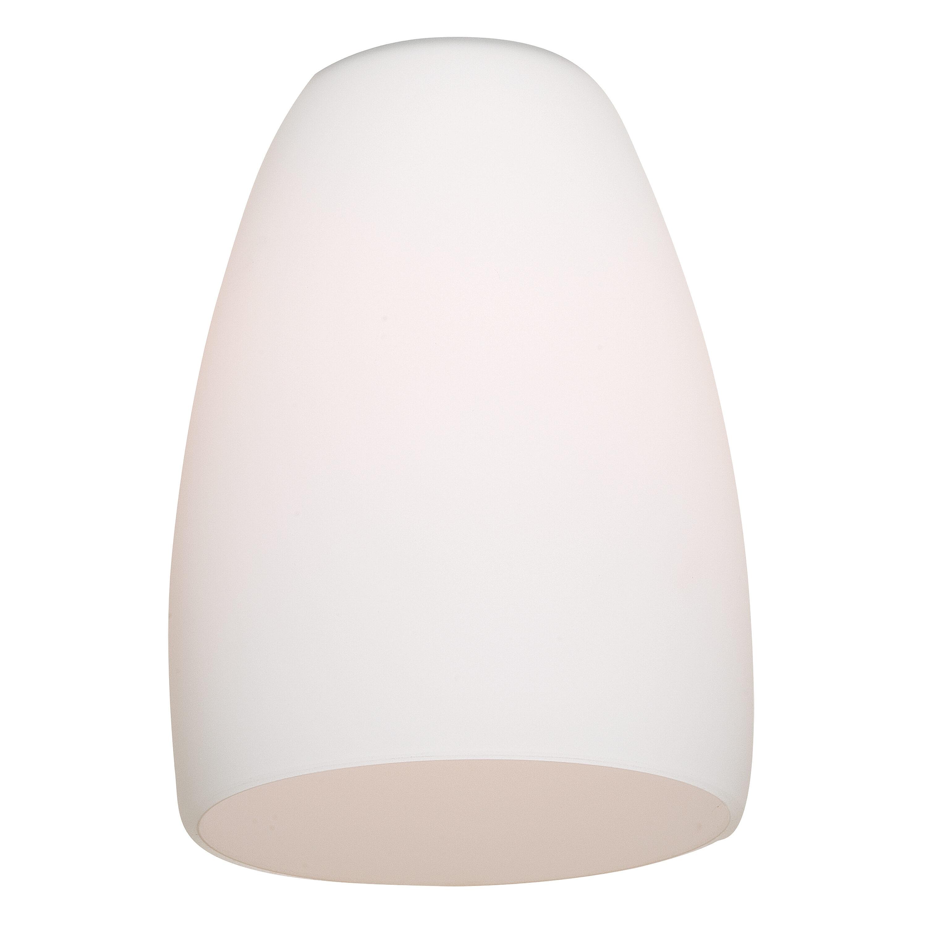 Symple Stuff 6'' H Glass Bowl Pendant Shade