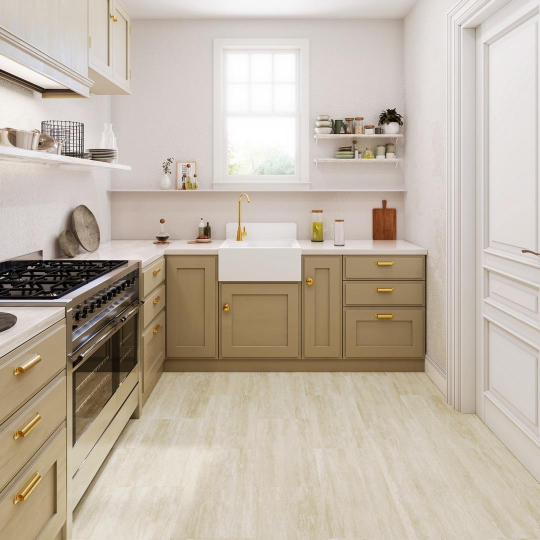 MaxCore Terra 22mil x 12" W x 24" L Click Lock Vinyl Tile Flooring