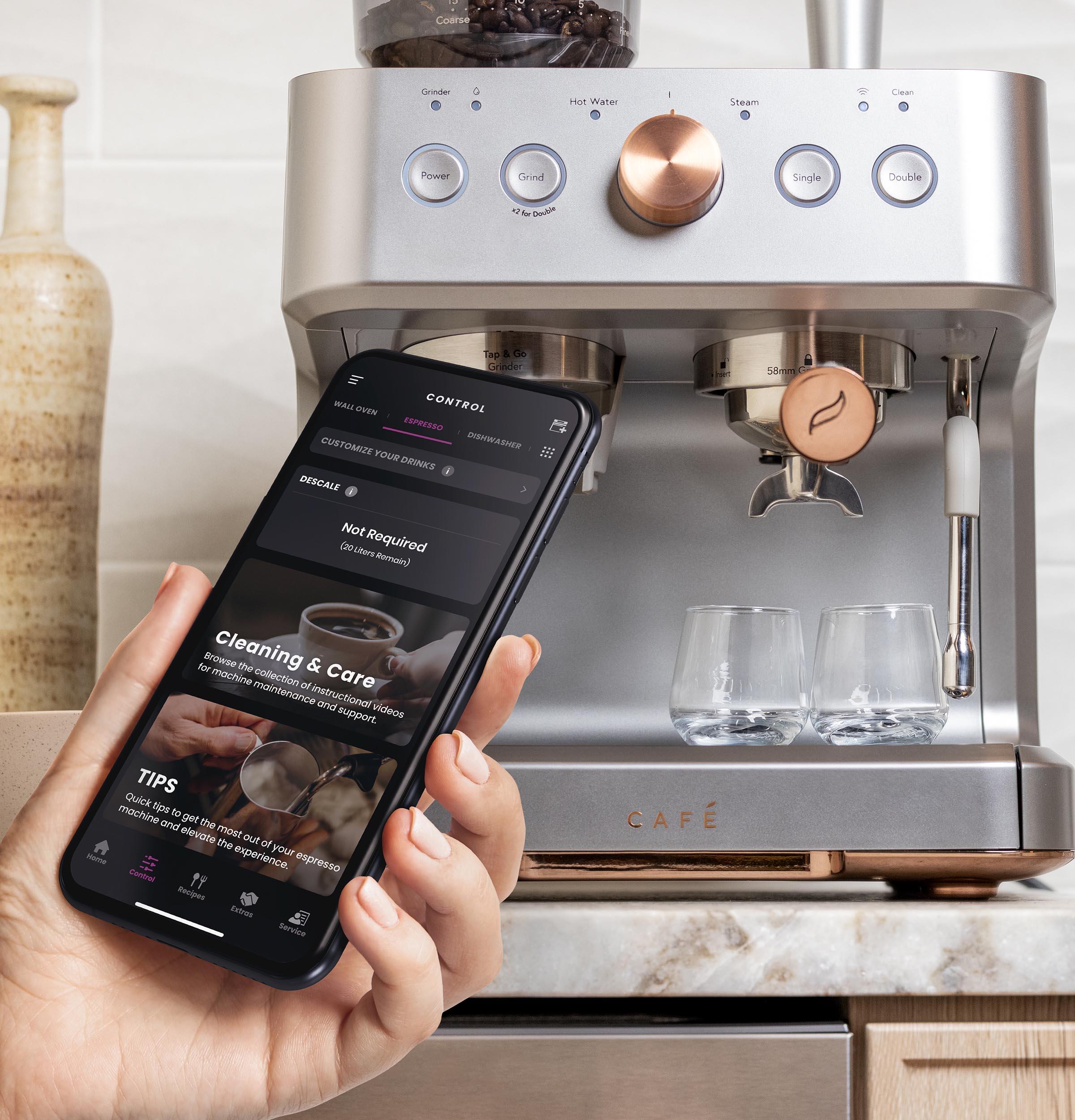 Café™ Stainless Steel Bellissimo Semi-Automatic Espresso Machine