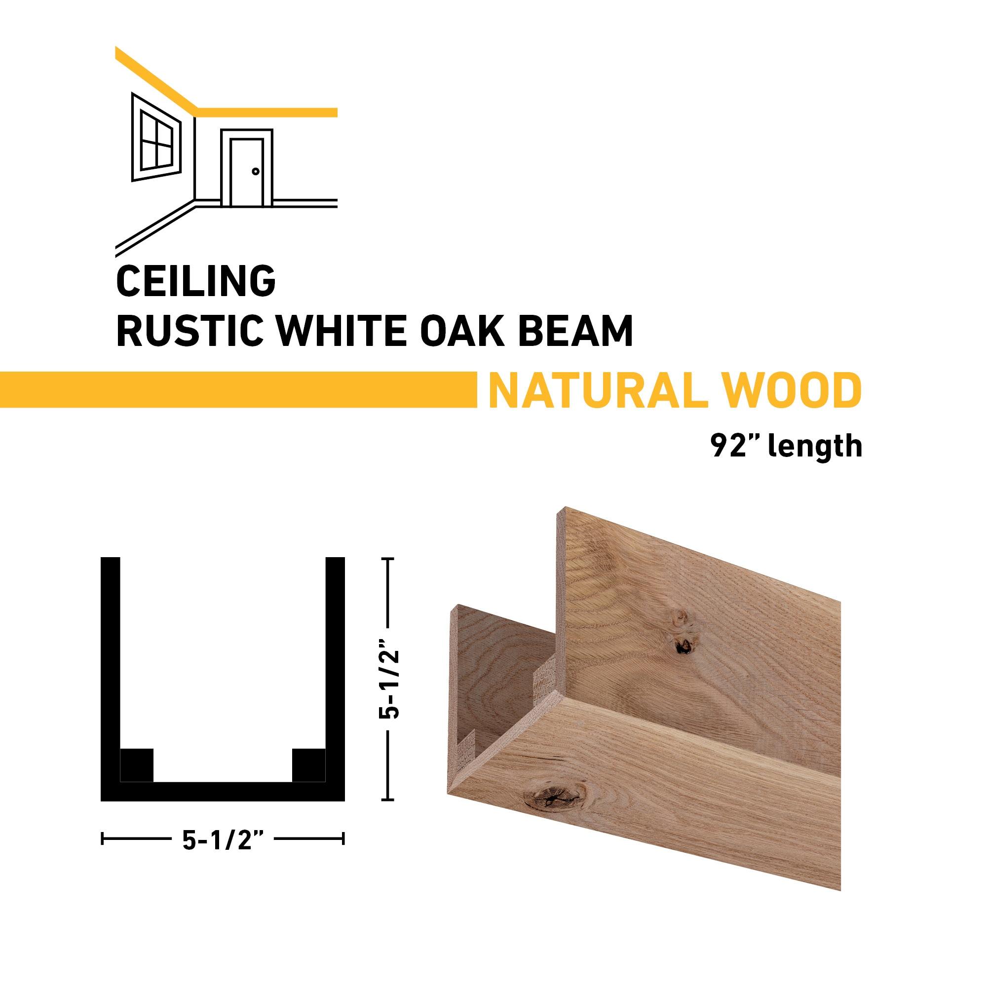 Ornamental Mouldings Rustic Box Beam Oak
