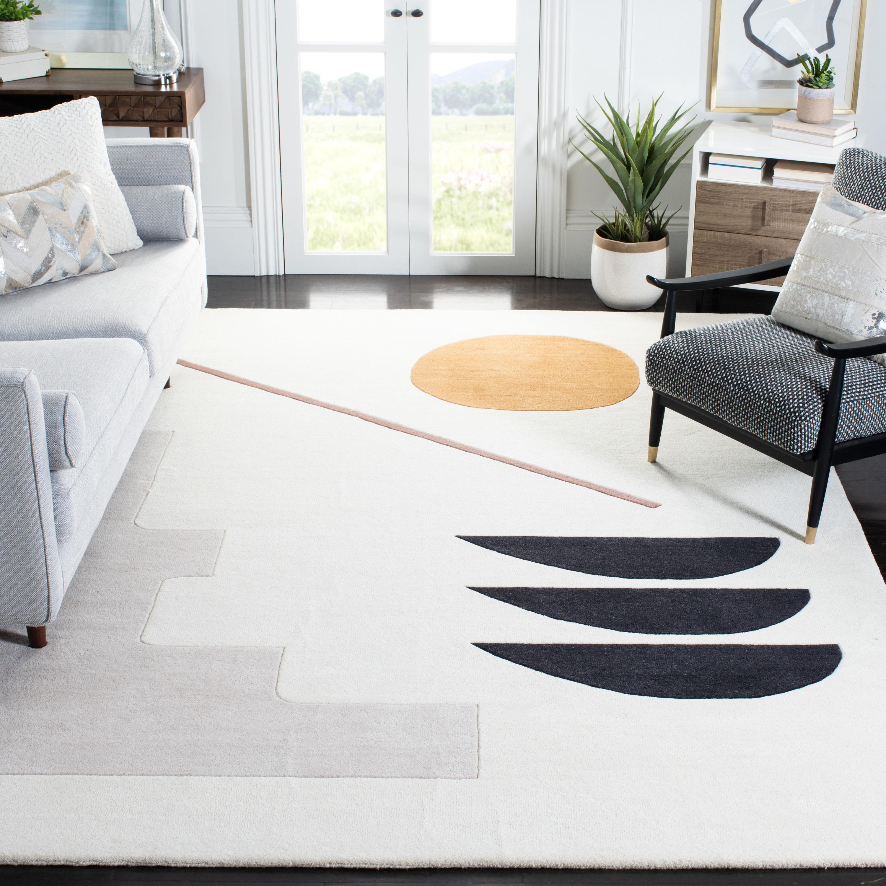 Fifth Avenue FTV115 Hand Tufted Area Rug - Ivory/Brown - 3'x5' - Safavieh.