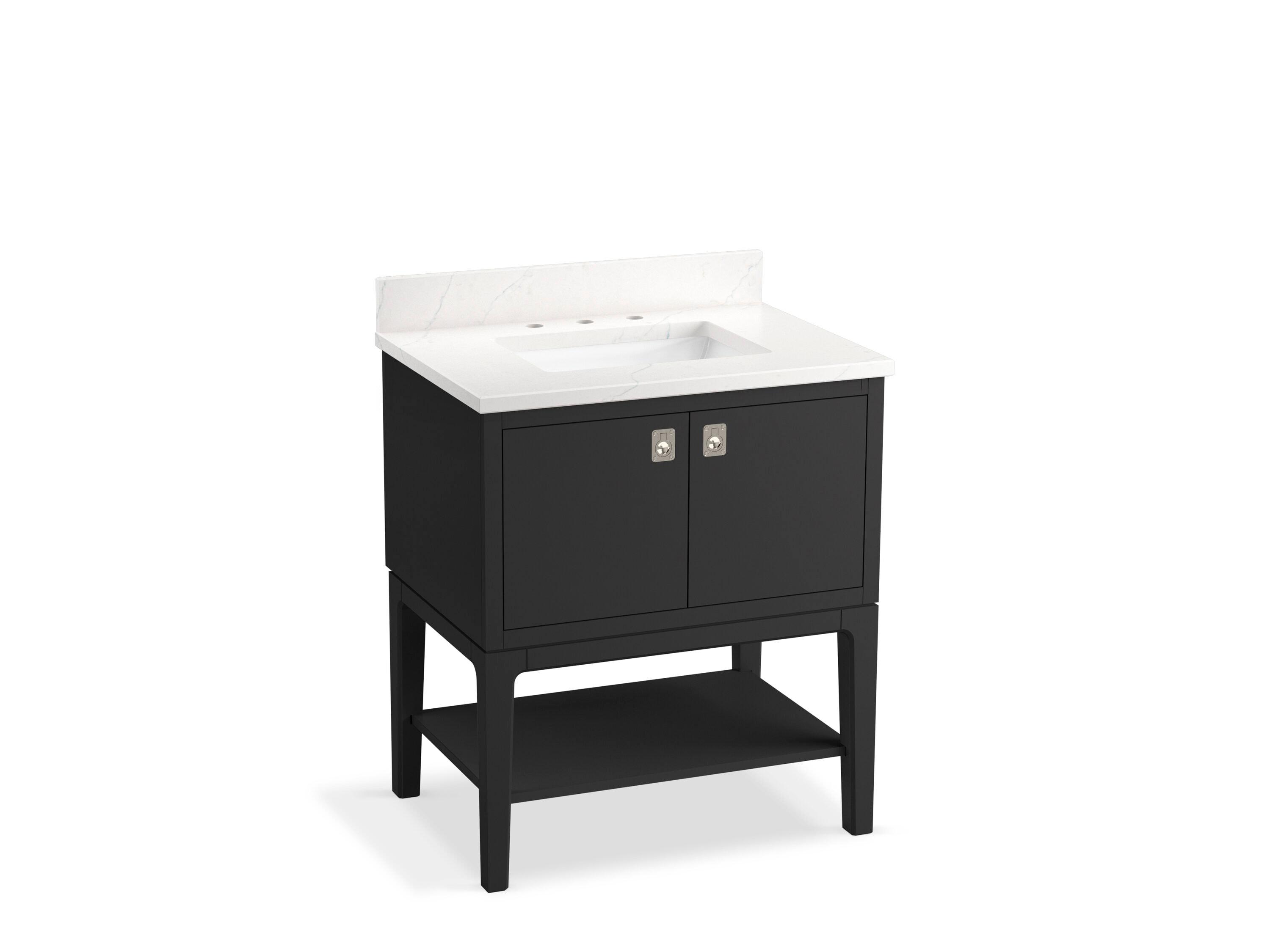 Seagrove By Studio McGee 30 in. Bathroom Vanity Cabinet With Sink And Quartz Top