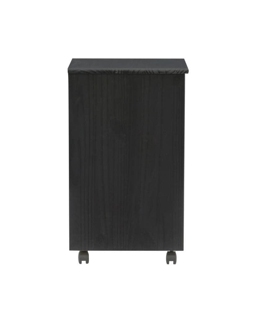 Cary Transitional 6 Drawer Solid Wood Rolling Storage Cart with Casters - Linon