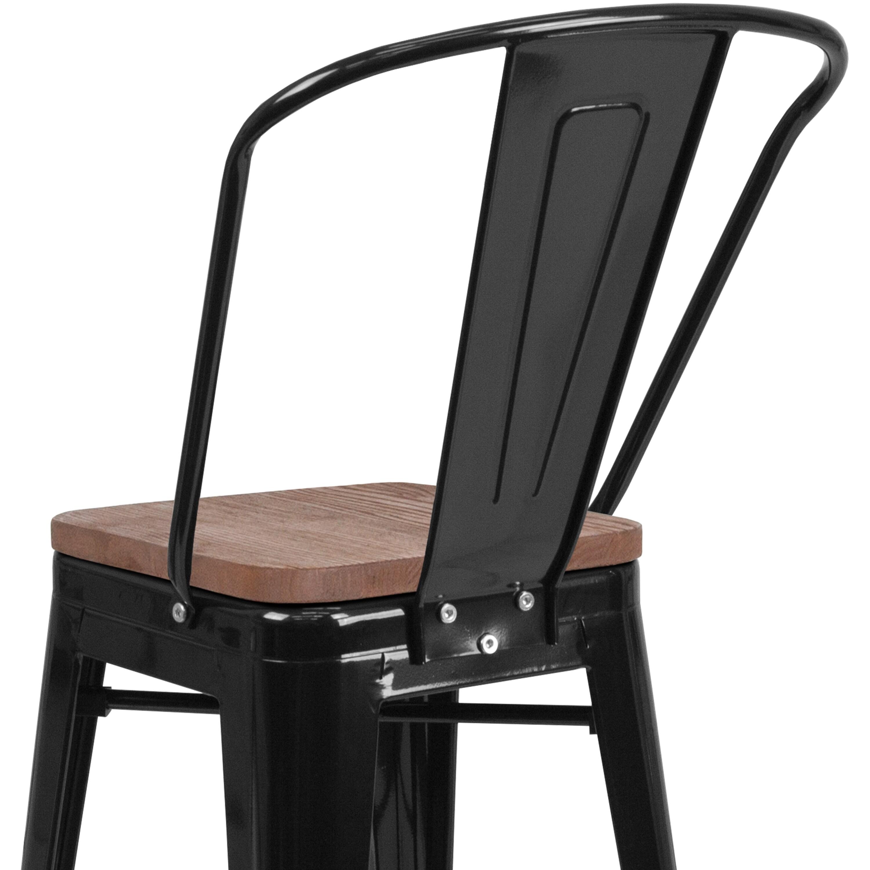 Flash Furniture Steel Outdoor Stool