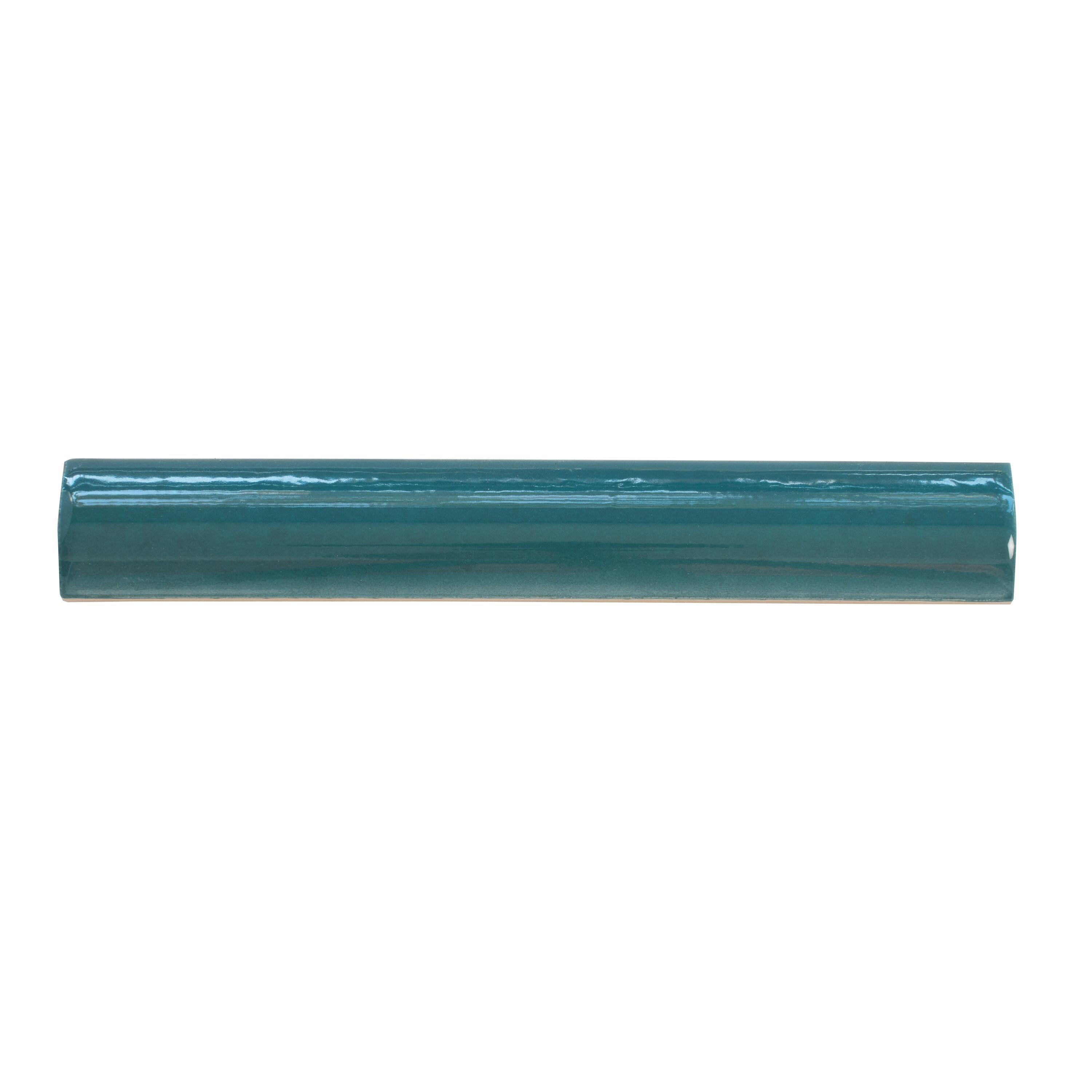 Apollo Tile  10 pack 1-in W x 8-in L Ceramic Glossy Pencil Bullnose Tile Trim (0.556 Sq ft/case)