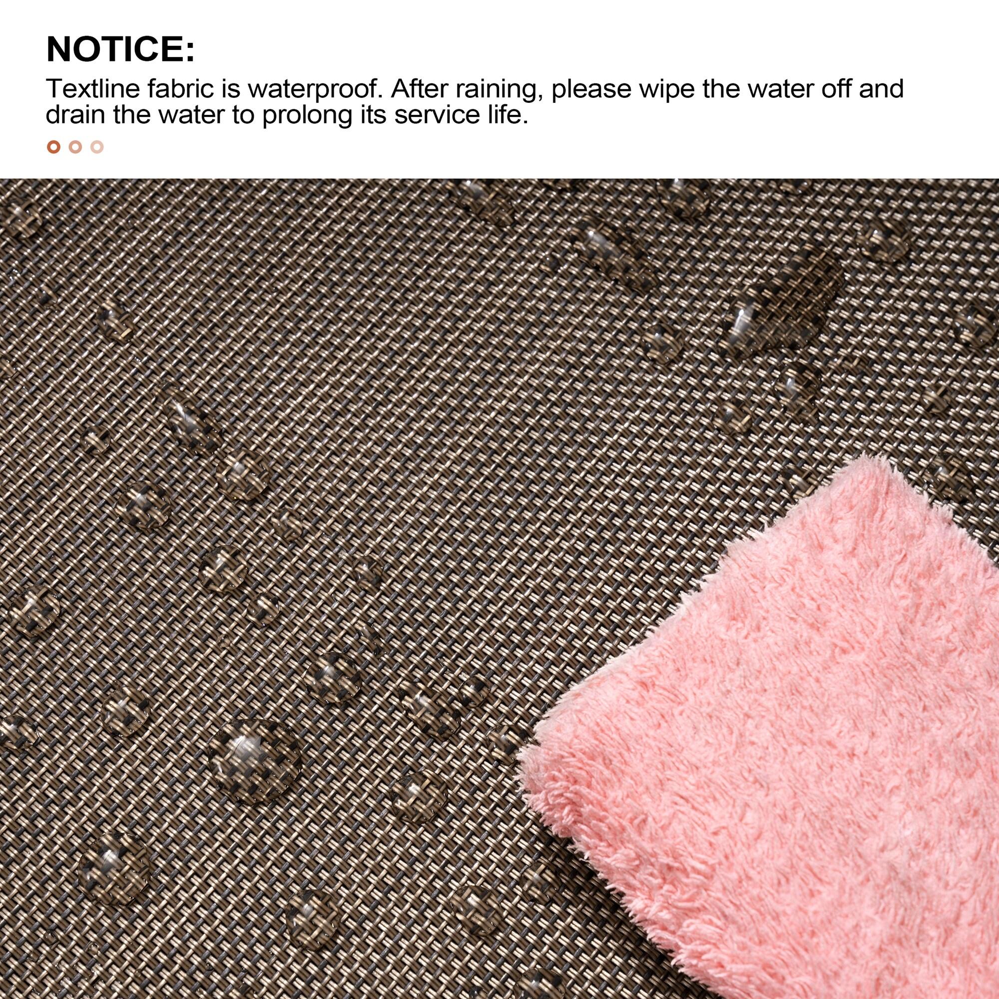 Crestlive Products Tumbonas Ajustables de Aluminio para Patio Exterior (Juego de 2) con Brazos - Ver Imagen Marrón