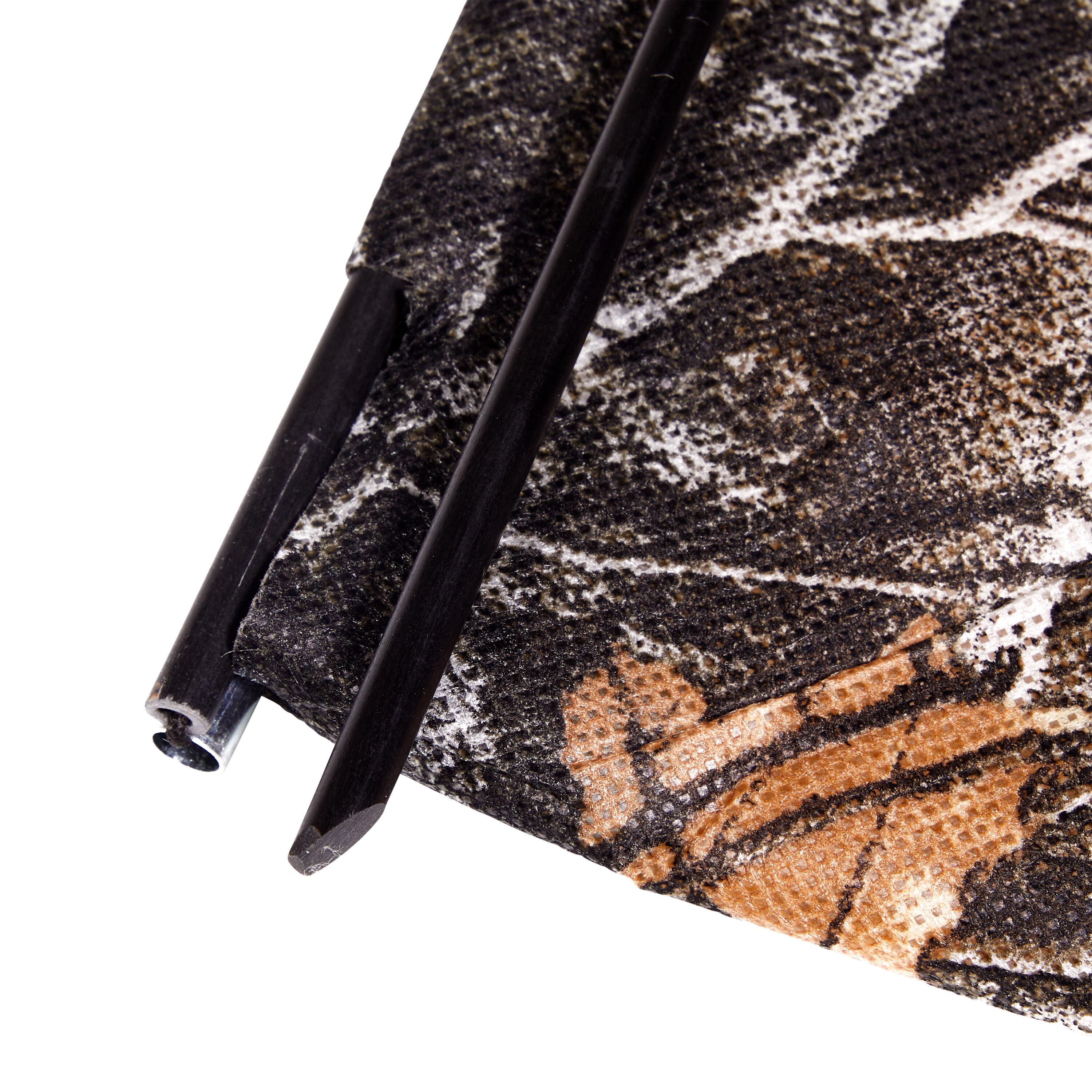 Allen Company Portable Ground Blind for Turkey and Deer Hunting - Outdoor Shooting Gear - Comes with Stakes for Easy Set Up - Realtree Edge Camo - 10" L x 27" H