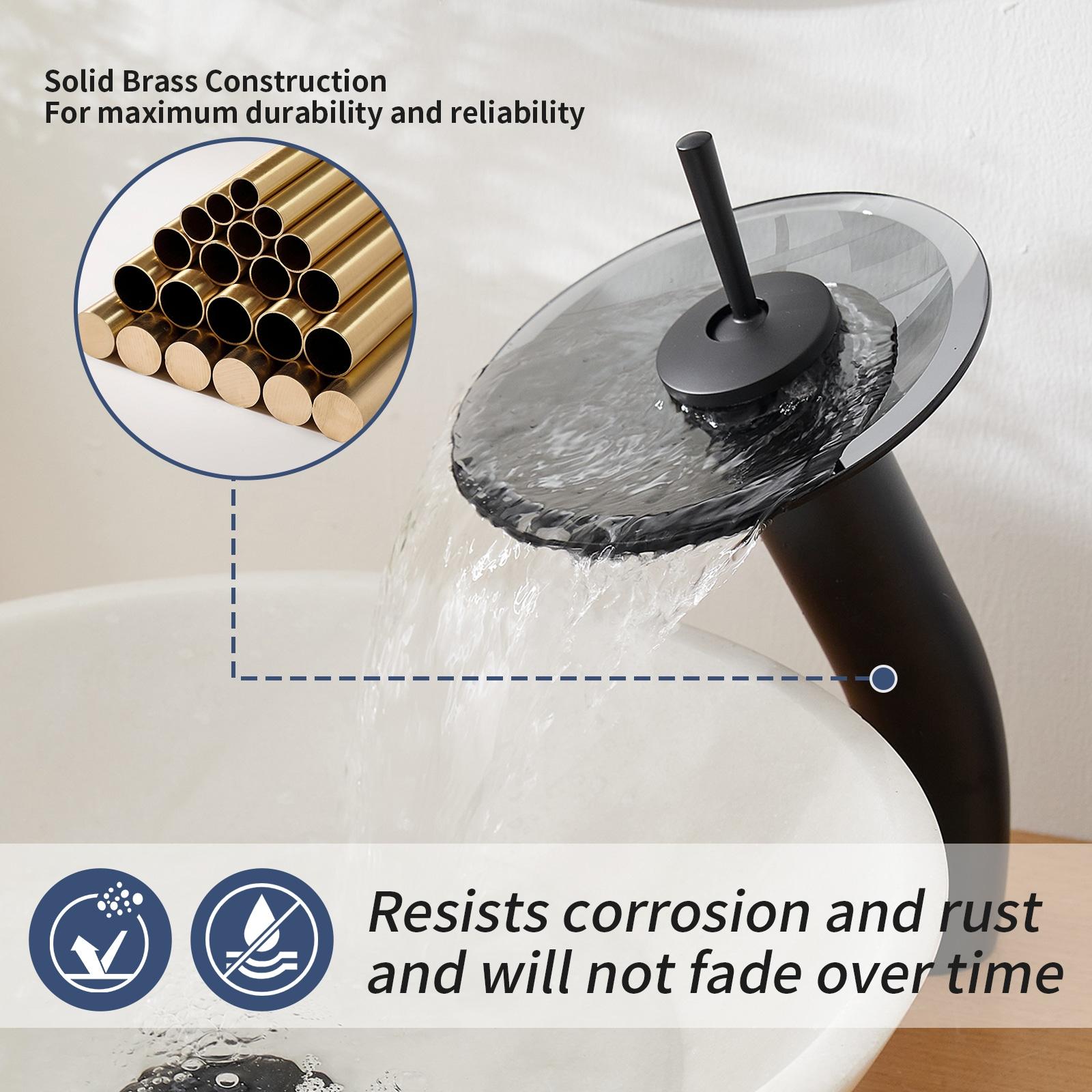 Waterfall Vessel Bathroom Faucet