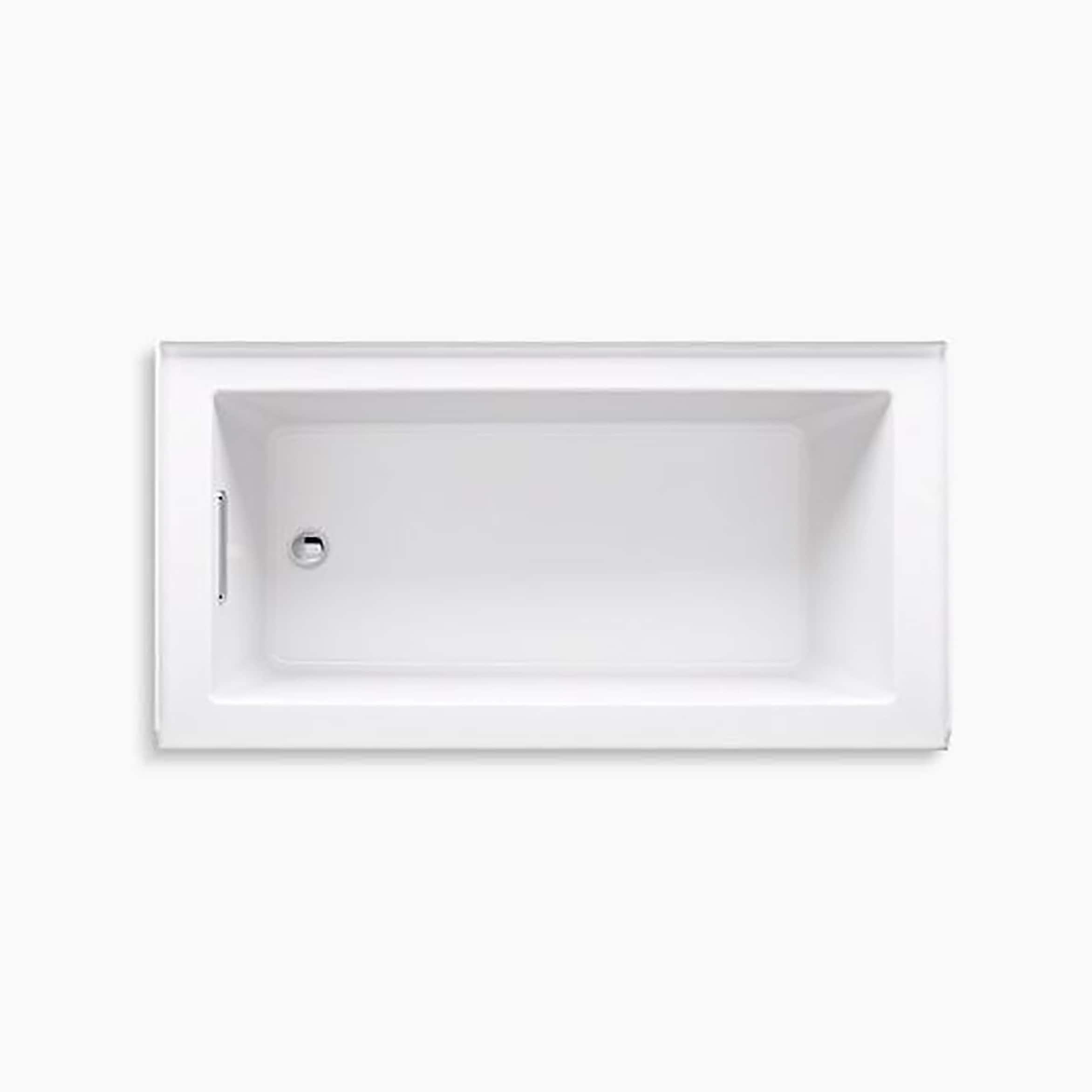 Underscore 60" x 32" Alcove Soaking Bathtub