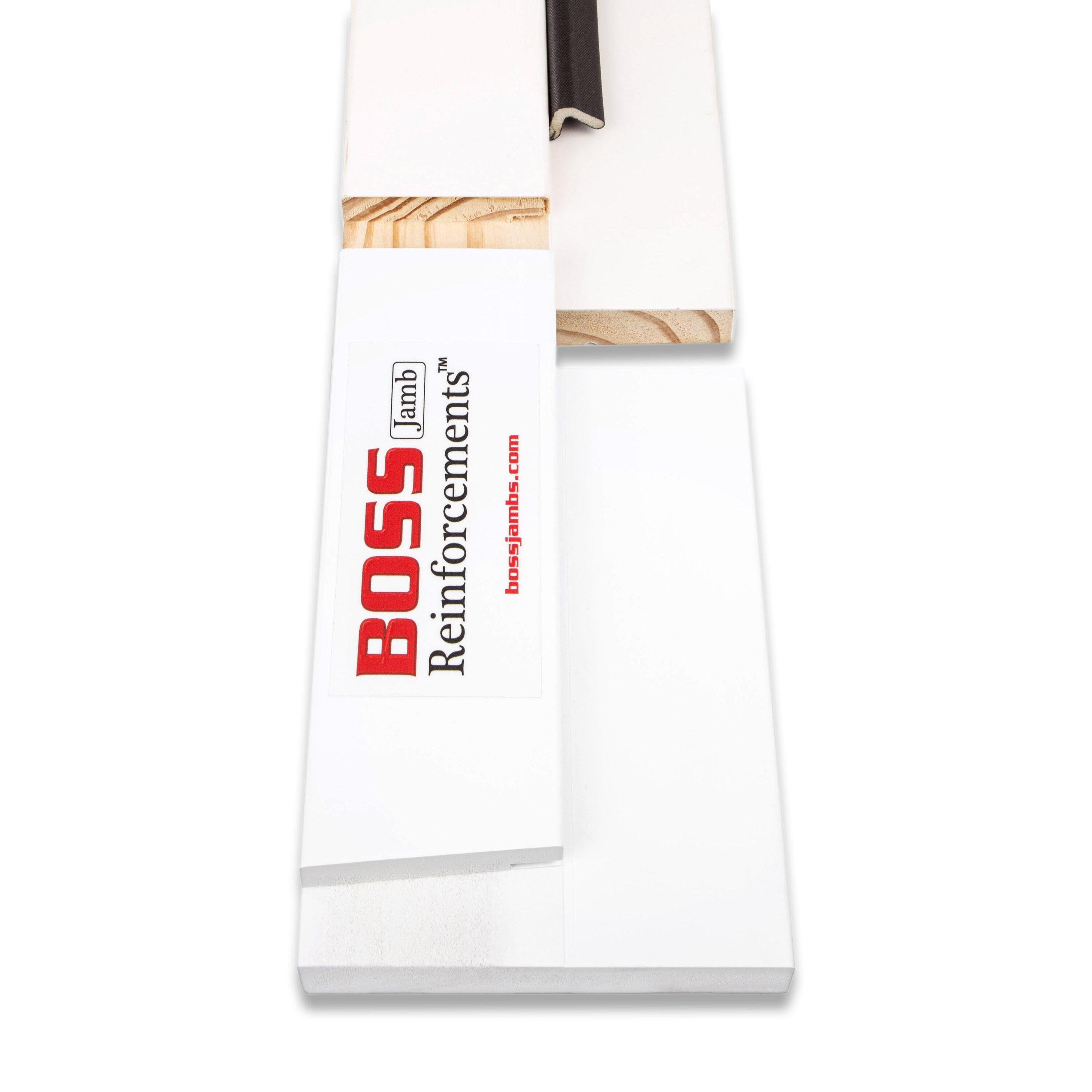 BOSS Jamb 1.25-in x 4.56-in x 8.04-in Primed PVC Door jamb kit