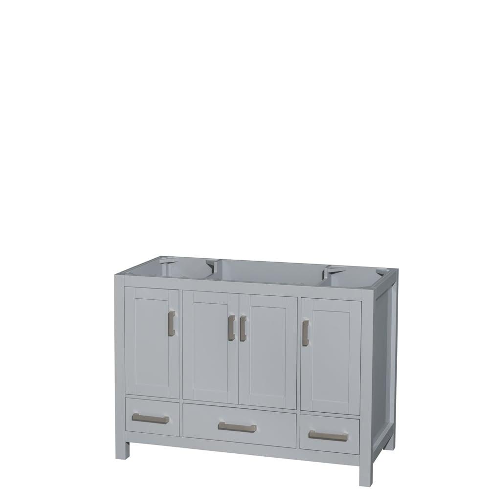 Wyndham Collection Sheffield 47" Freestanding Single Vanity Base Only