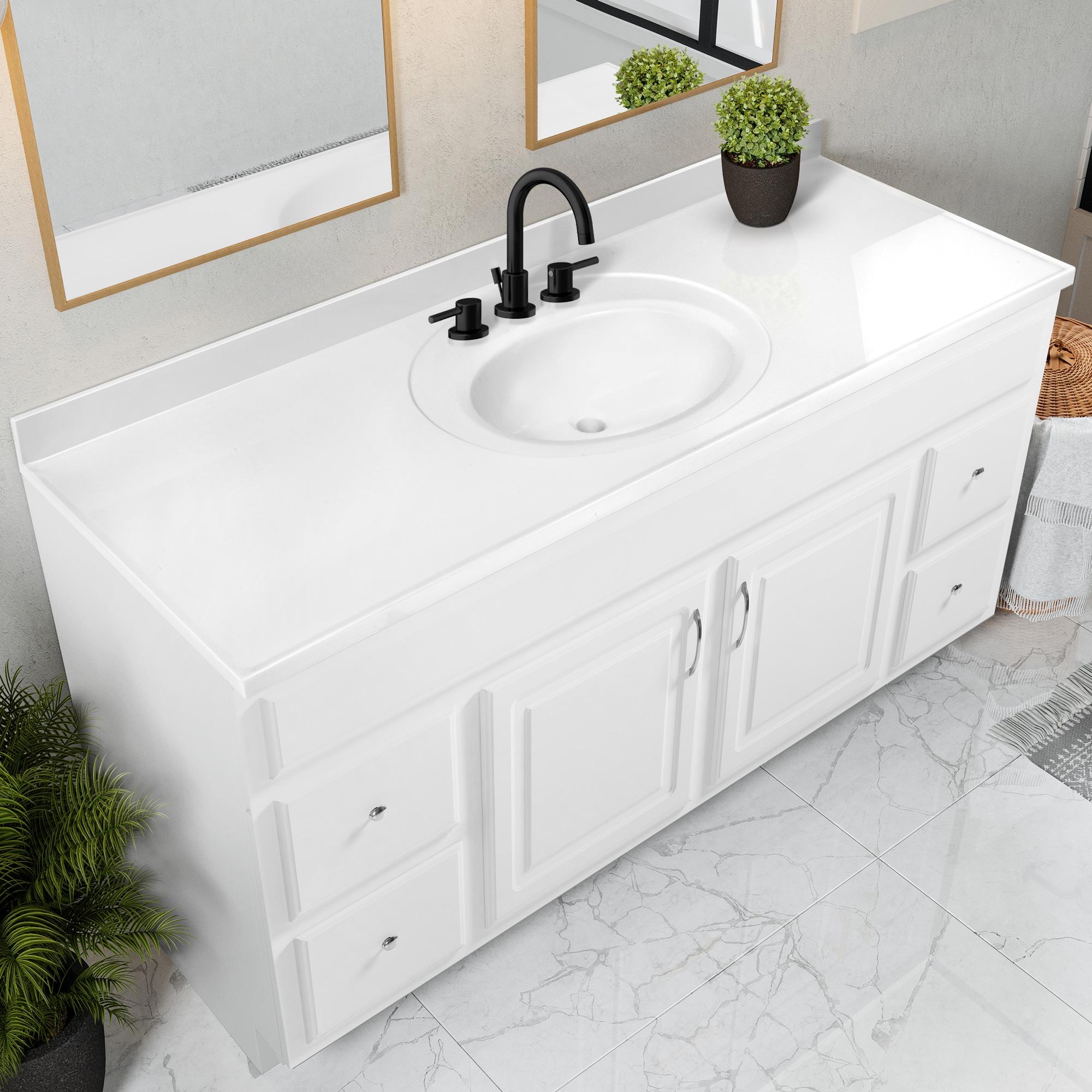 Design House Cultured Marble Vanity Top with Backsplash & Reviews | Wayfair