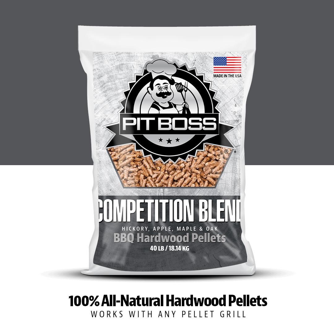 Pit Boss Pit Boss 40 Pound Bag BBQ Wood Pellets for Pellet Grill - Competition Blend