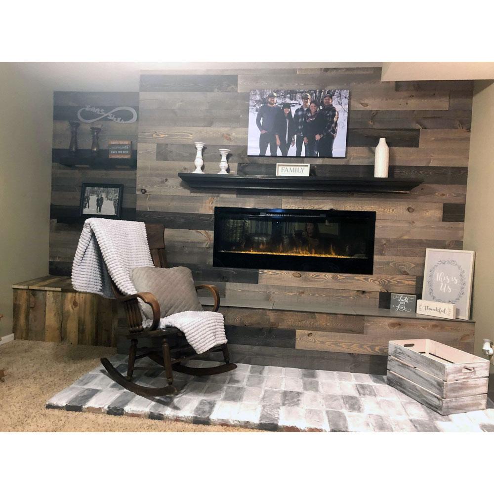 Latitude 59 5.5" x 48" Solid Wood Wall Paneling (Set of 5)