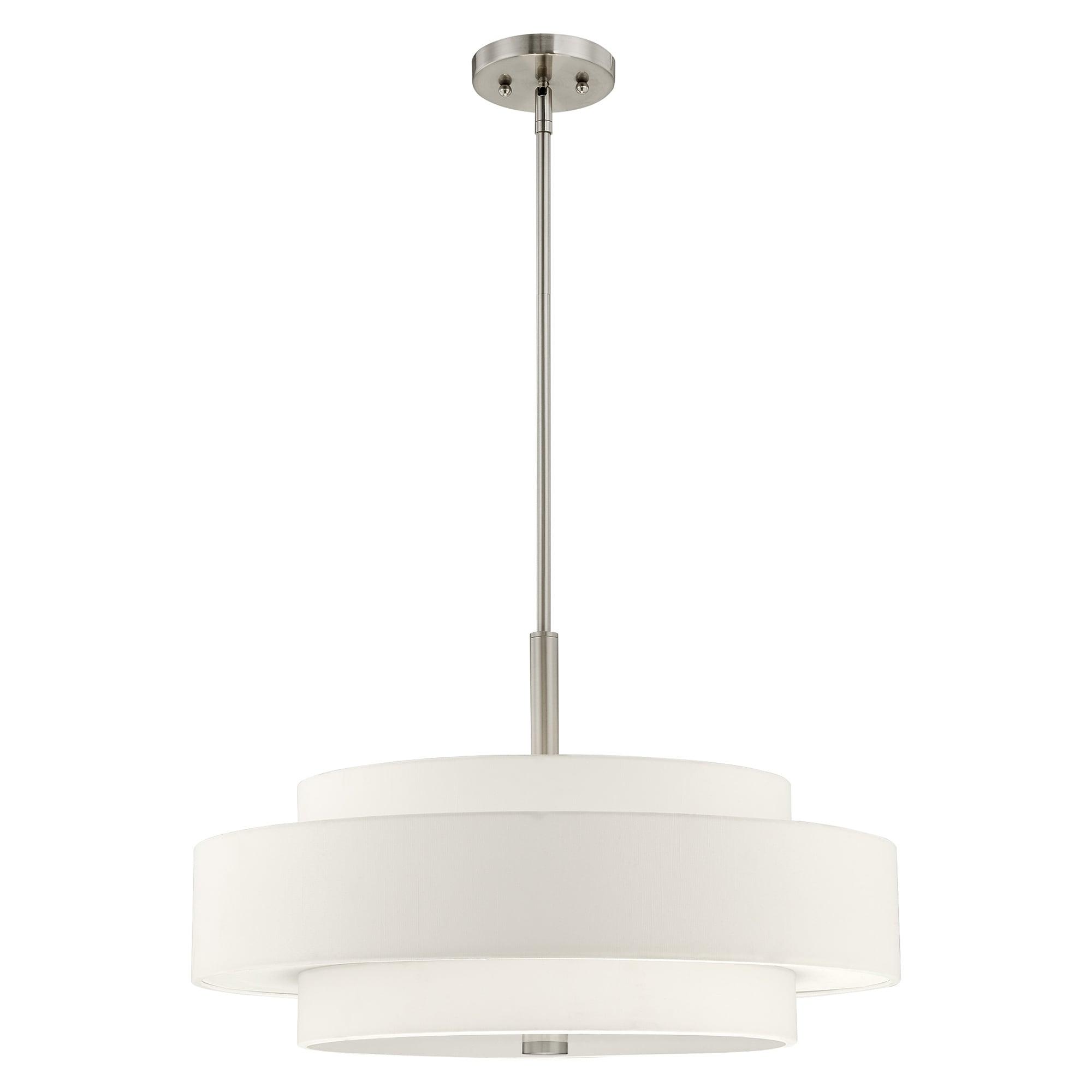 Livex Lighting Meridian 5 - Light Pendant in  Brushed Nickel