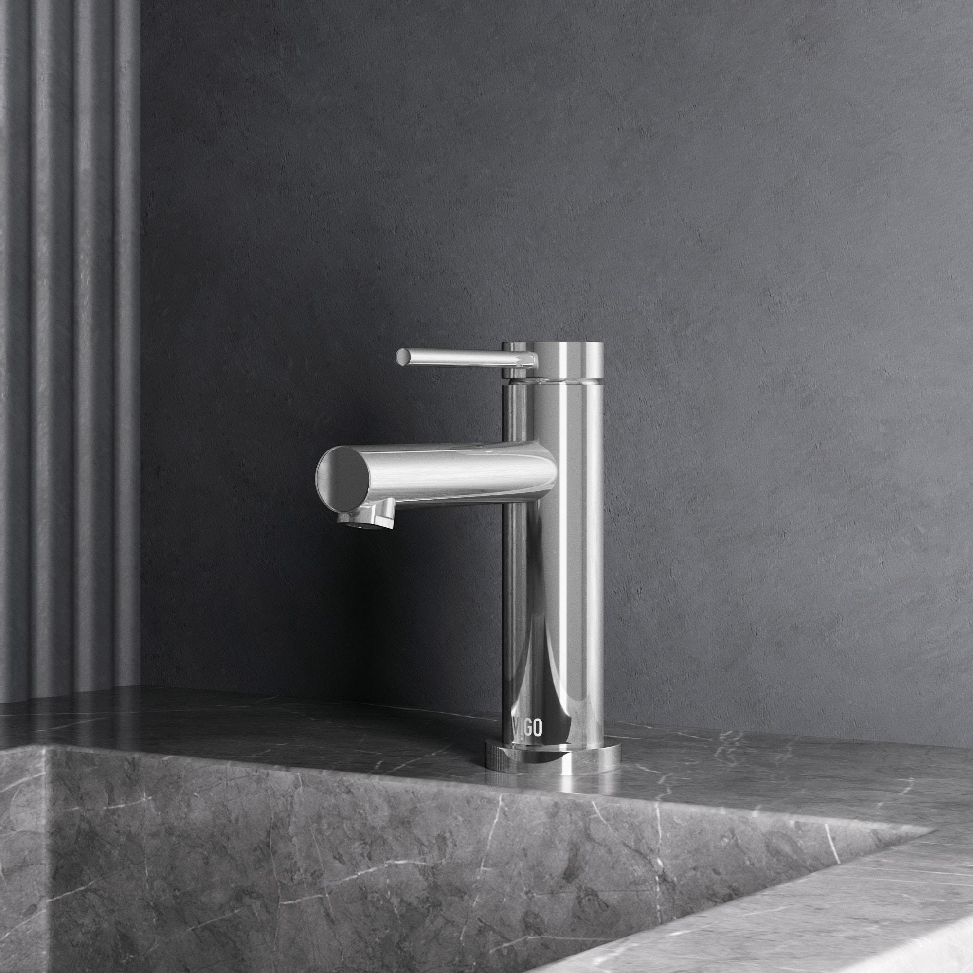 Jewel 6 in. H Single-Hole Single Handle Bathroom Faucet