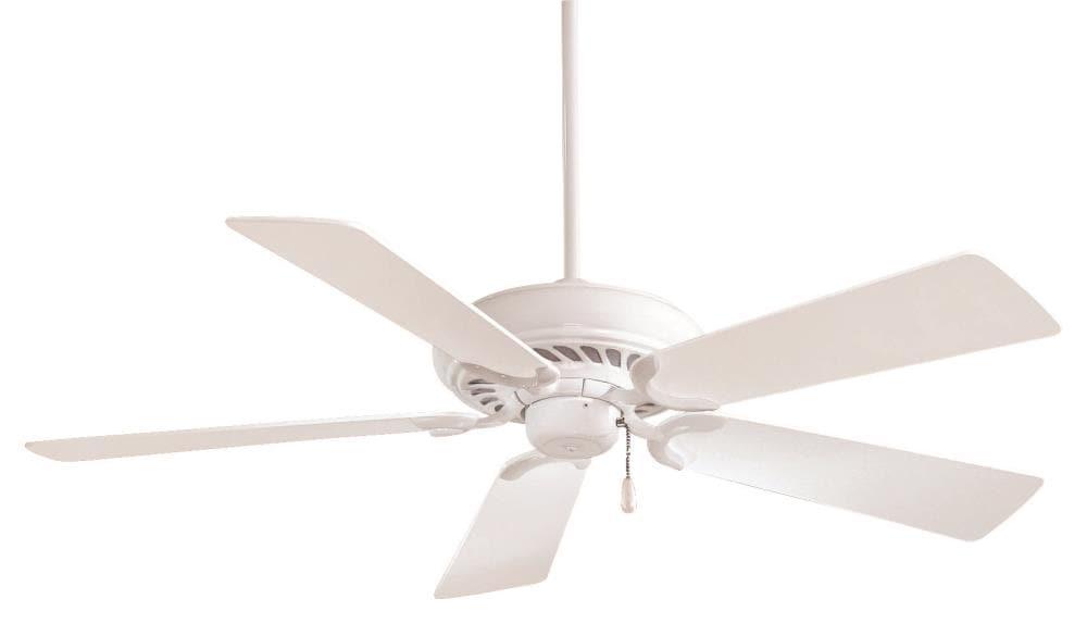 52" Supra 5 - Blade Standard Ceiling Fan with Pull Chain