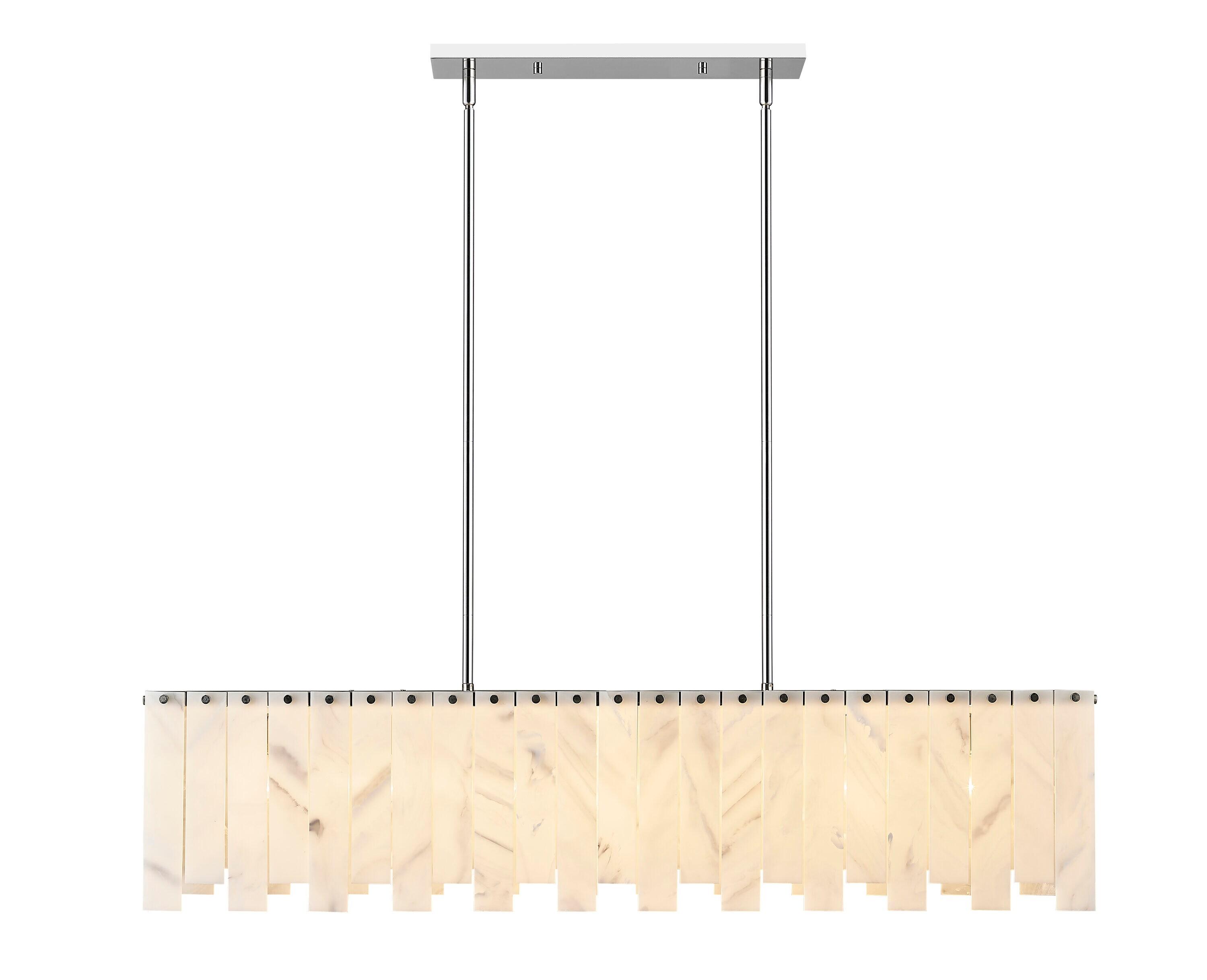 Z-Lite Viviana 7 - Light Island Pendant Light in  Polished Nickel