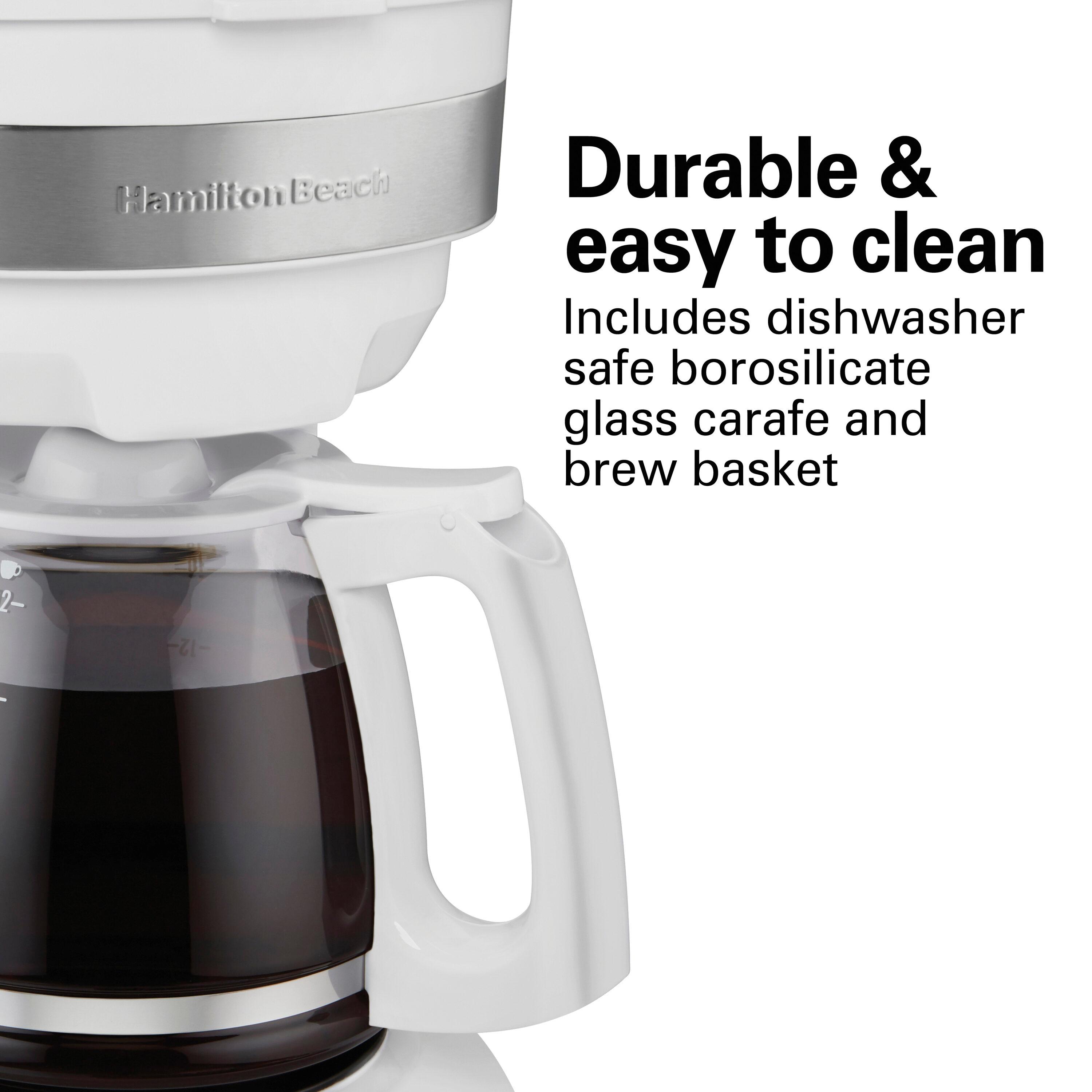 Hamilton Beach® Programmable Coffee Maker 12 Cup Capacity