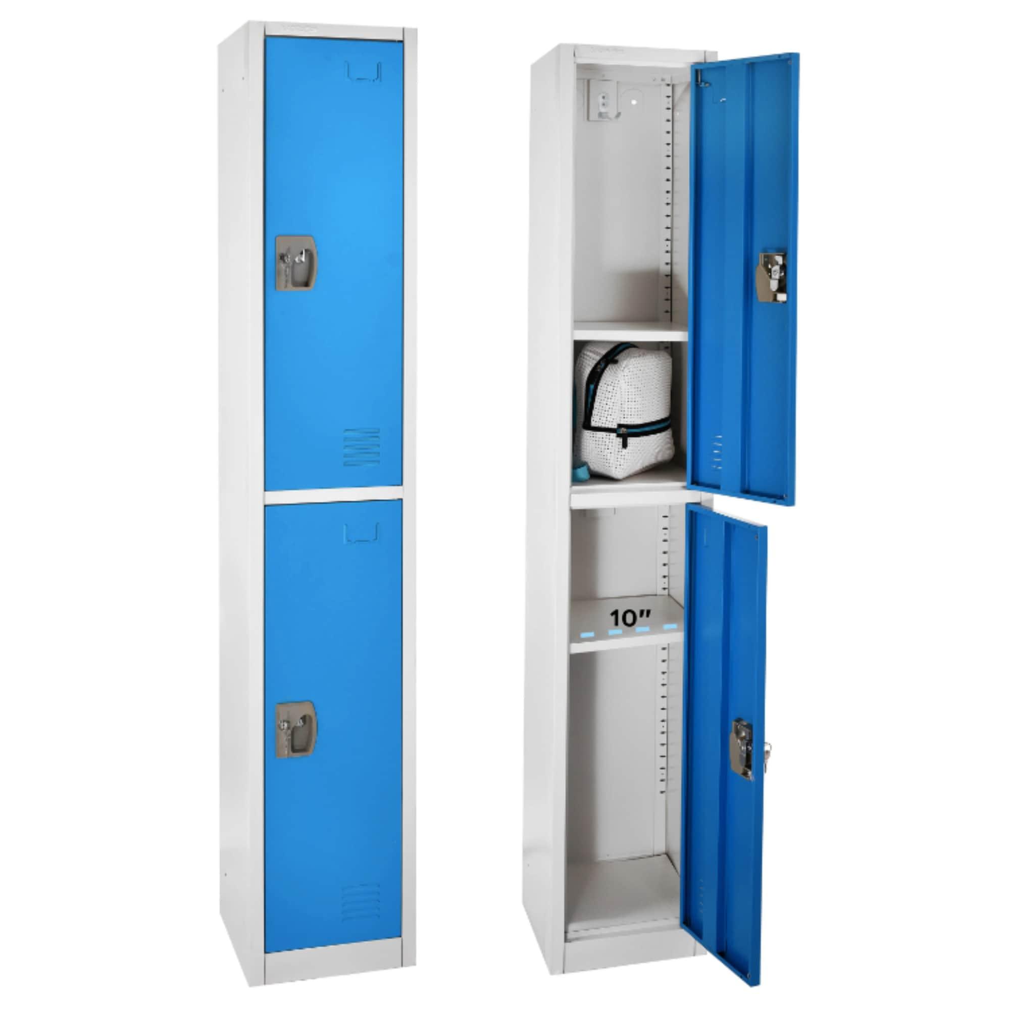 12'' Wide Steel 2-Tier School and Gym Locker