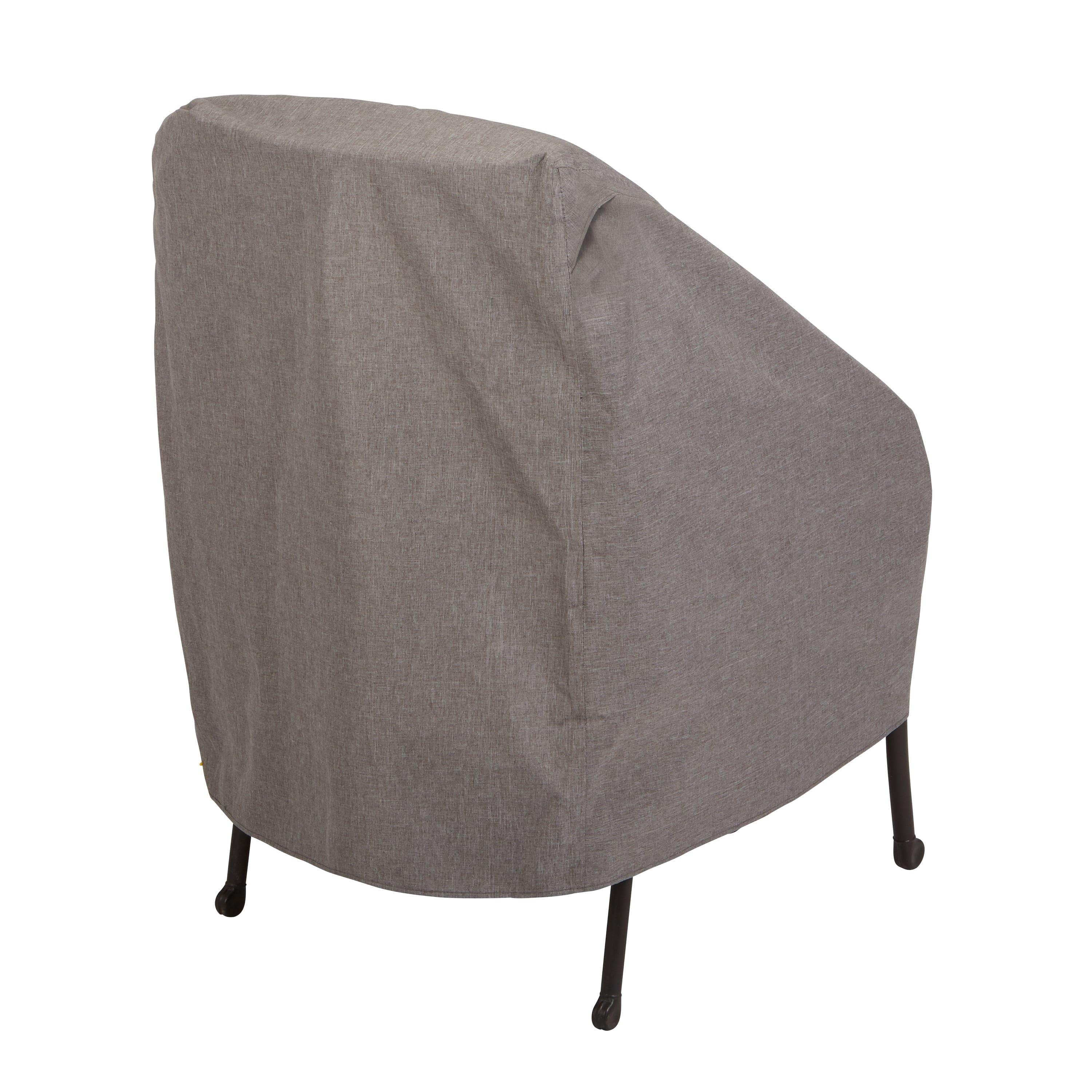 Modern Leisure Garrison Waterproof Outdoor Patio Chair Cover, 27"L x 34"W x 31"H, Gray