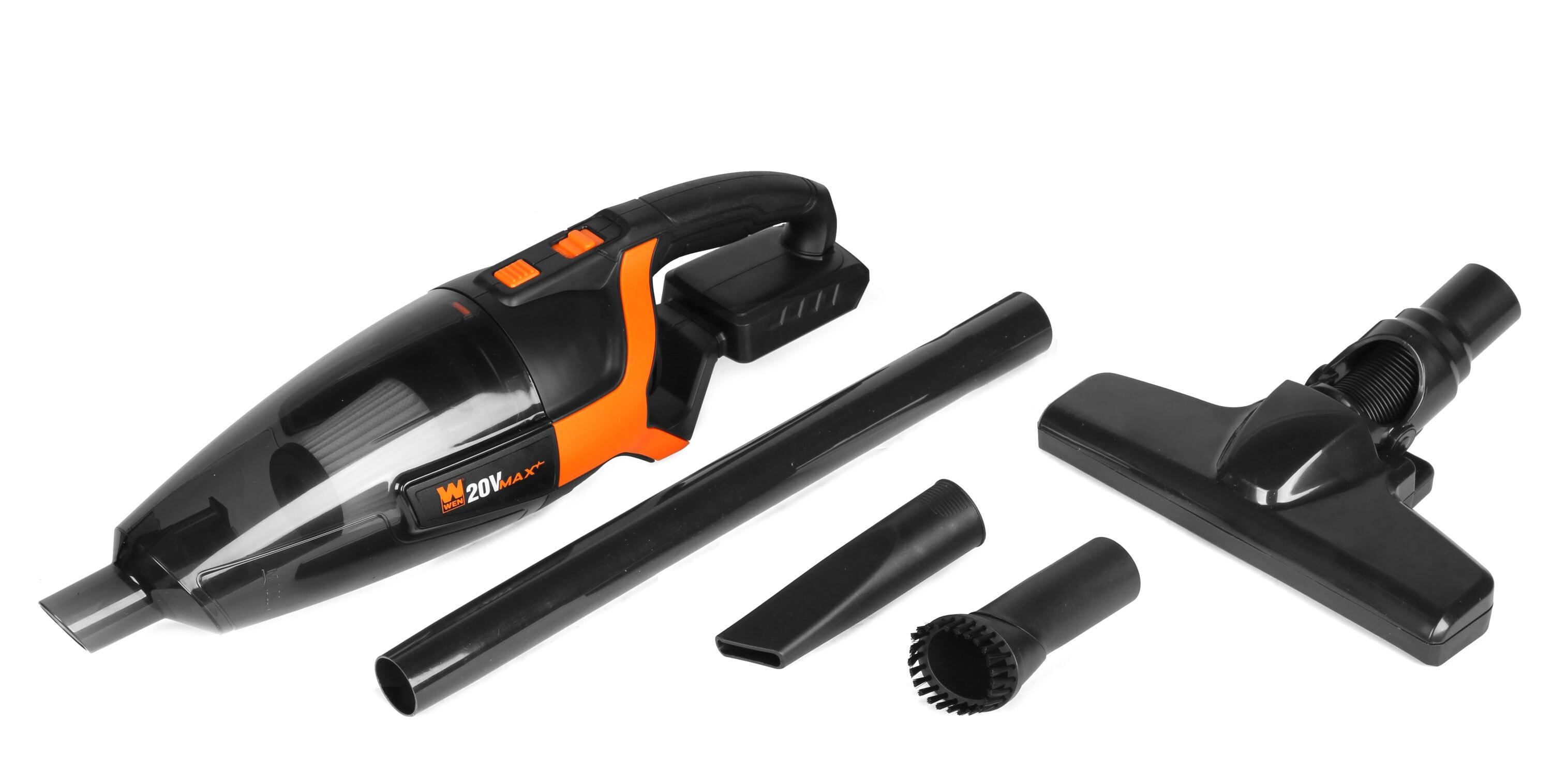 WEN 20V Max Cordless Handheld Vacuum Cleaner Kit (Tool Only – Battery Not Included)