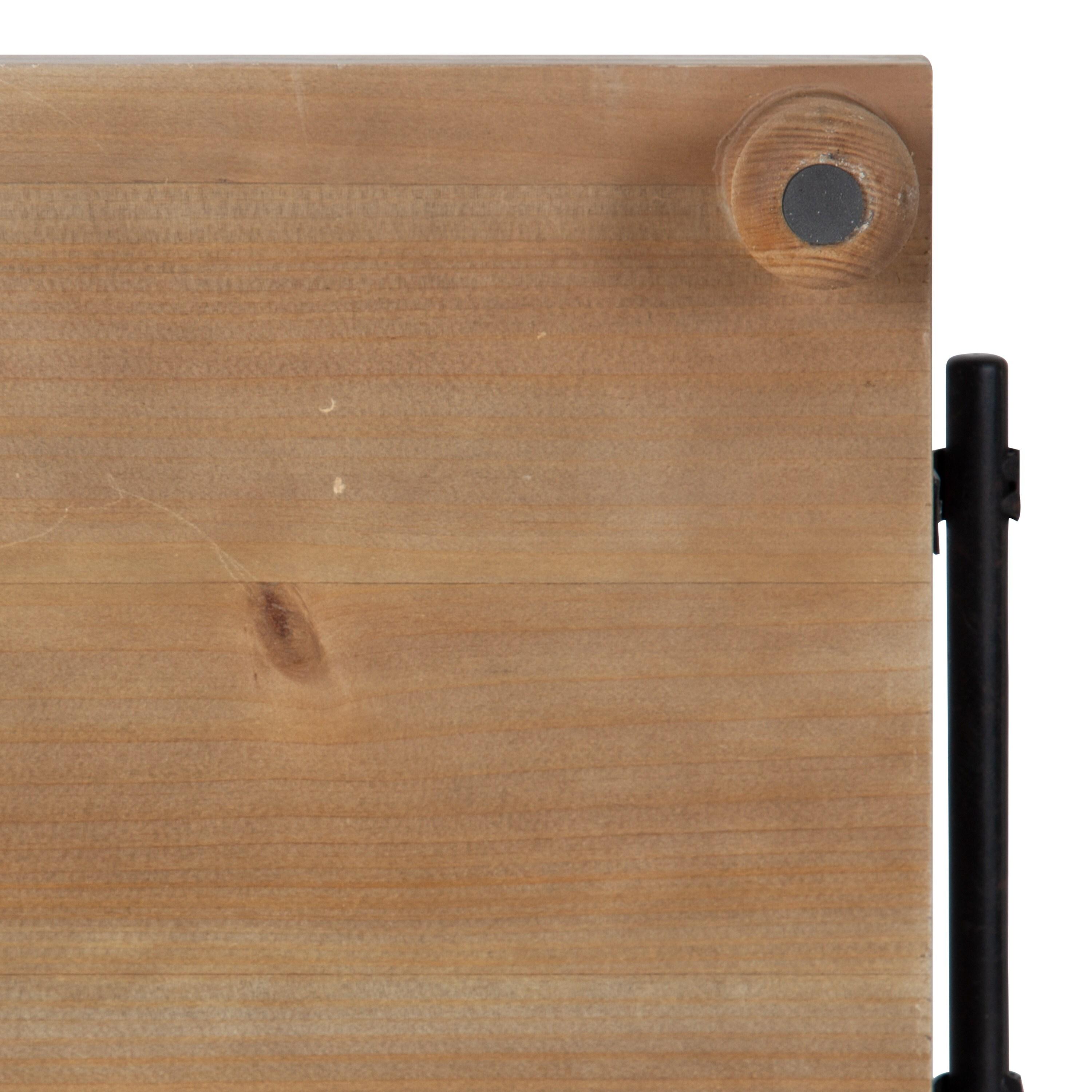 Kate and Laurel Bruillet Tray, 12x16, Brown