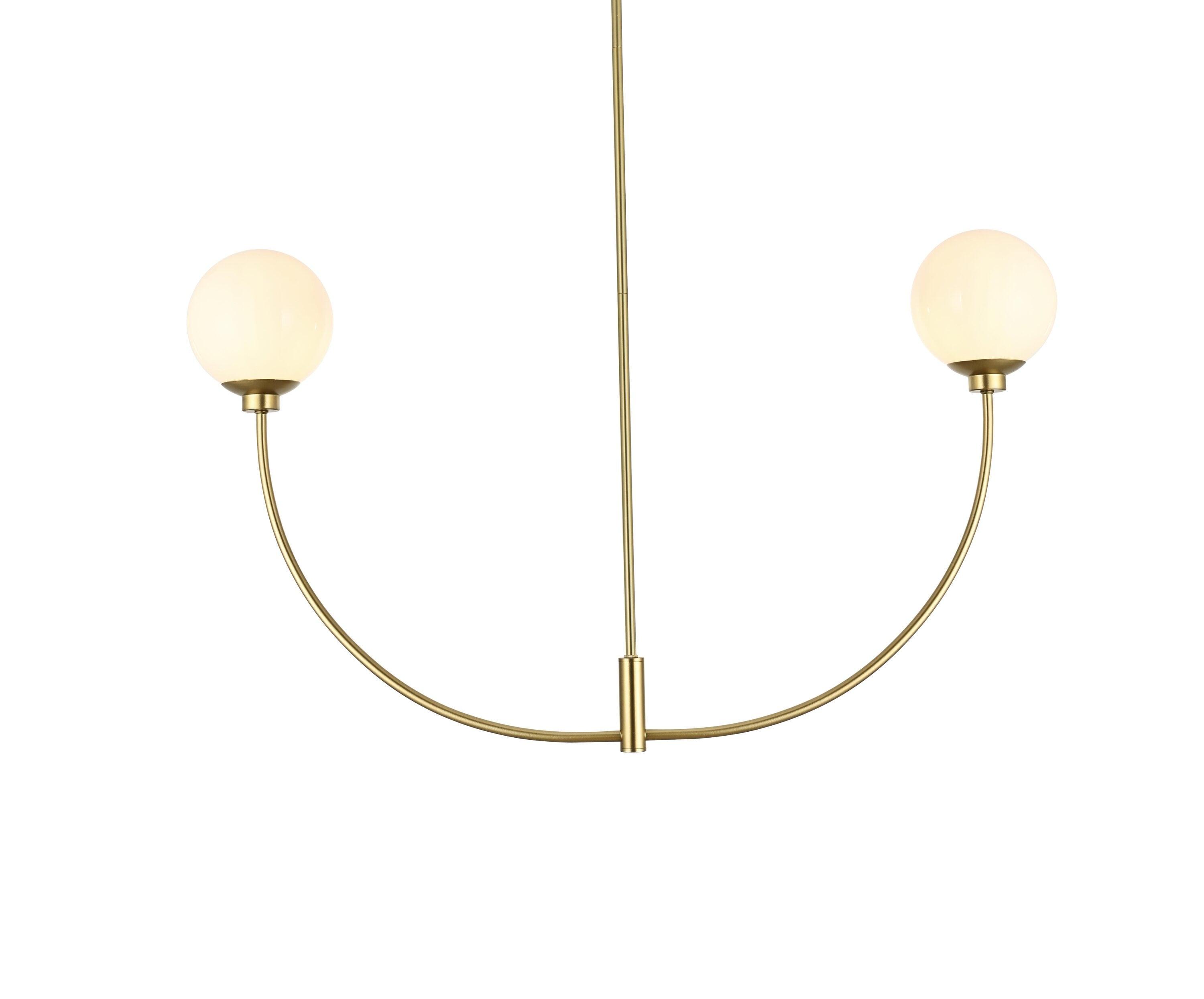 Elegant Lighting Nyomi 36-Inch Chrome Chandelier with Sleek Form
