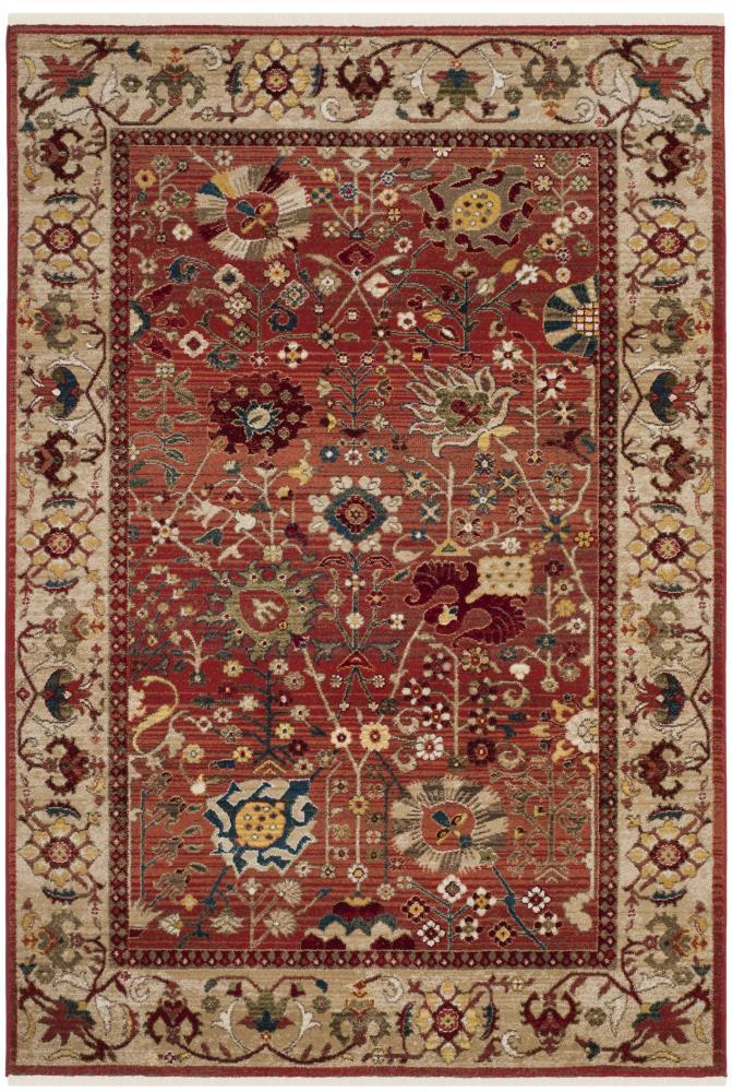 Kashan KSN303 Power Loomed Area Rug - Red/Beige - 8'x10' - Safavieh