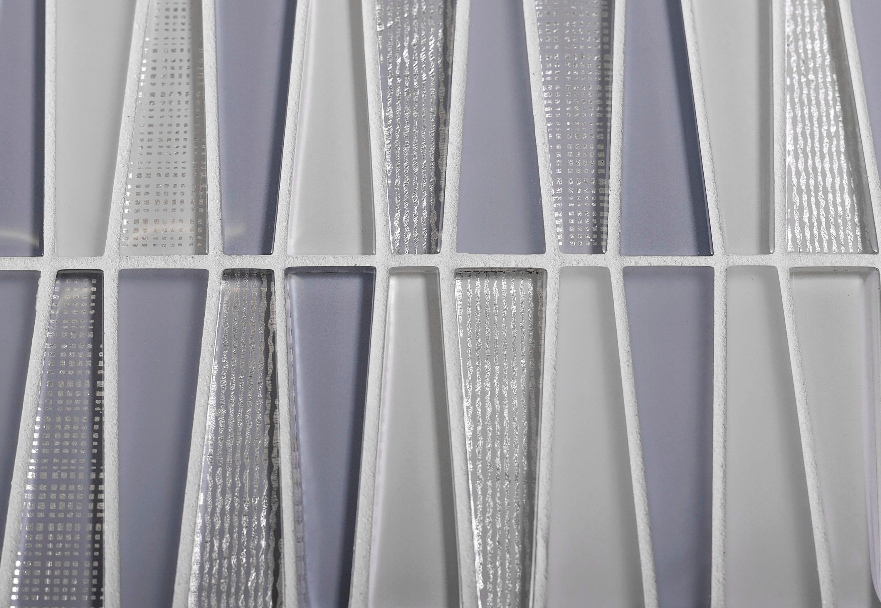 1" x 3" Glass Brick Joint Mosaic Wall and Floor Tile