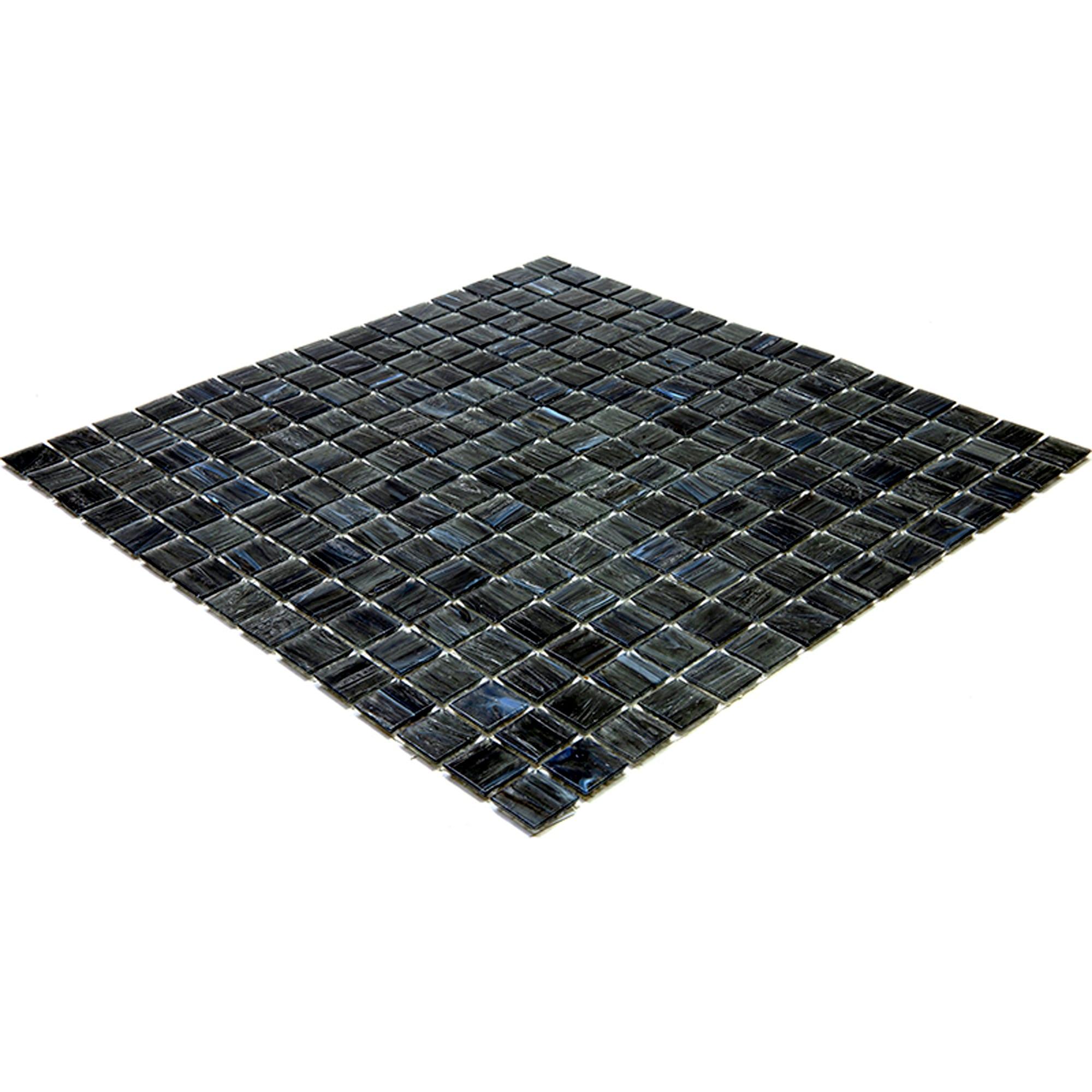 Celestial 0.8" x 0.8" Glass Grid Mosaic Wall & Floor Tile