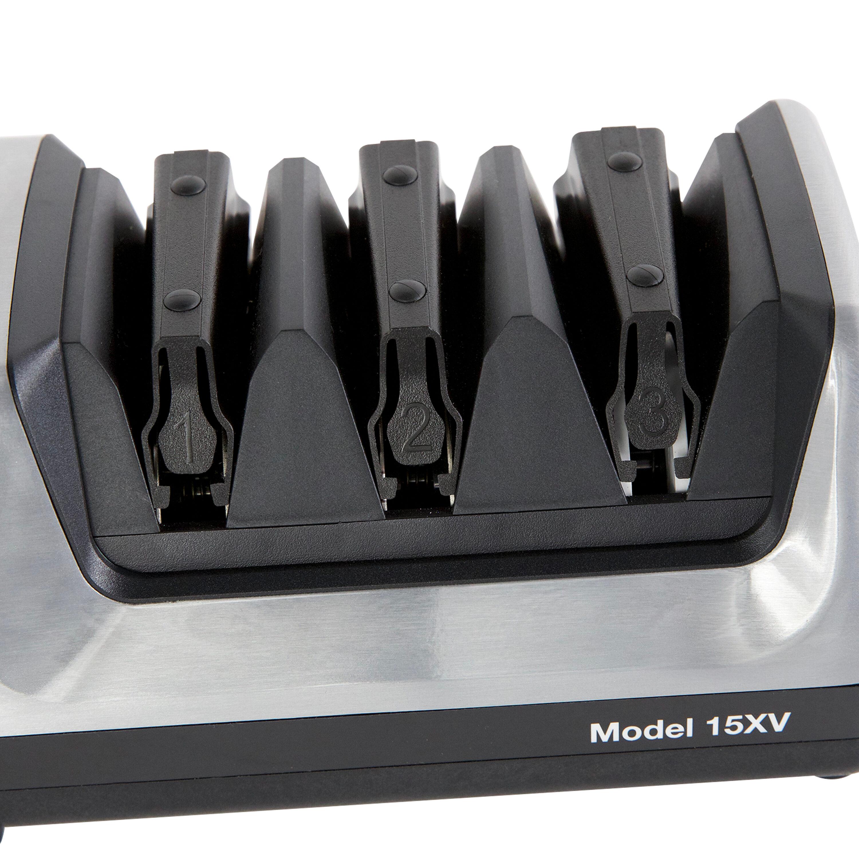 Chef'sChoice Model 15xV PRO - Electric Sharpener - 3-Stage 15° Trizor