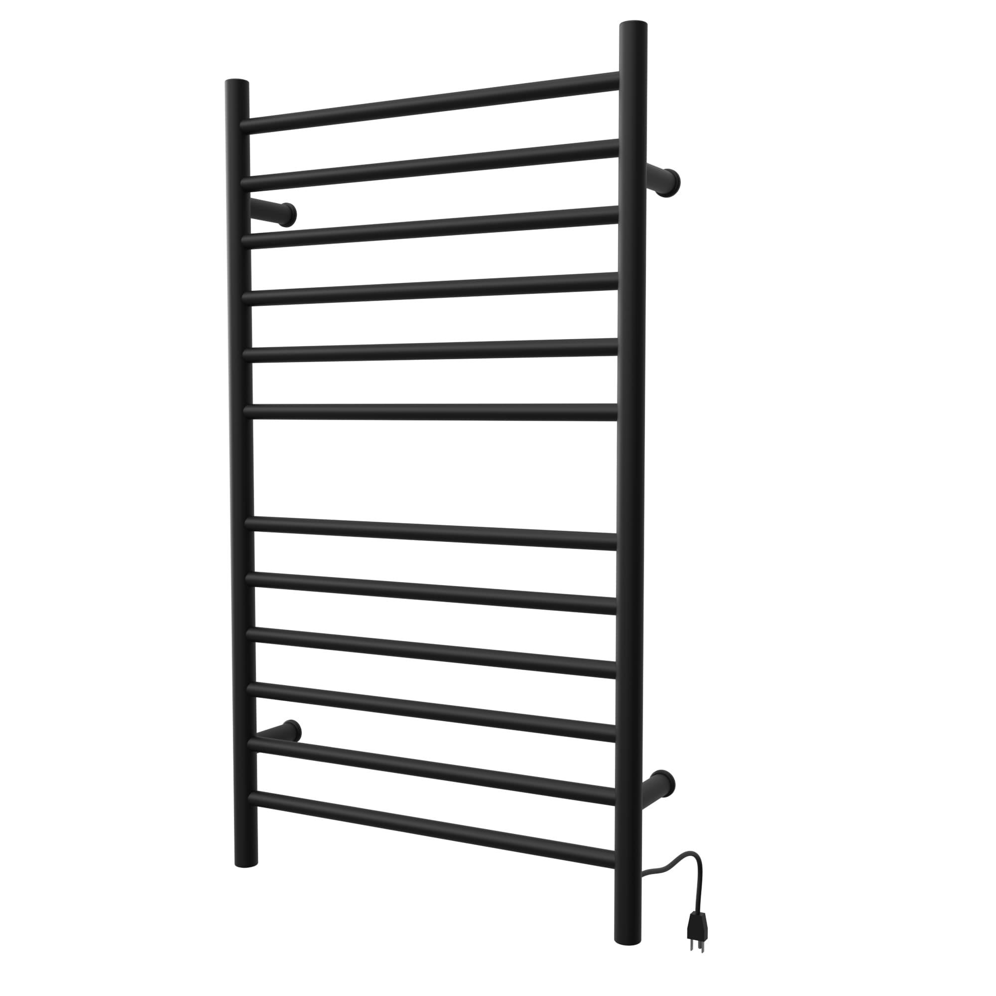 Radiant Large Curved Electric Towel Warmer Hardwired or Plug in