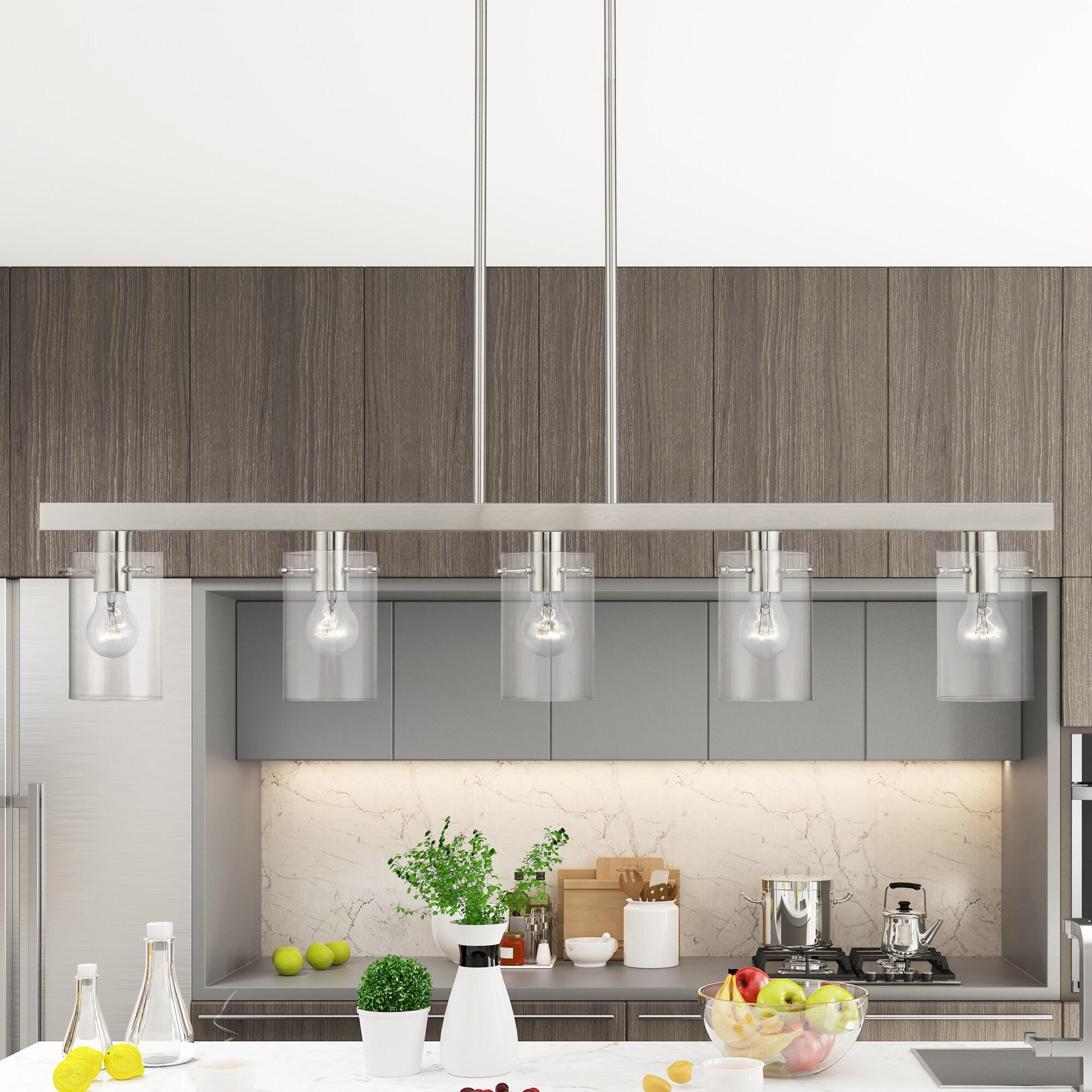 Livex Lighting Munich 5 - Light Chandelier in  Brushed Nickel