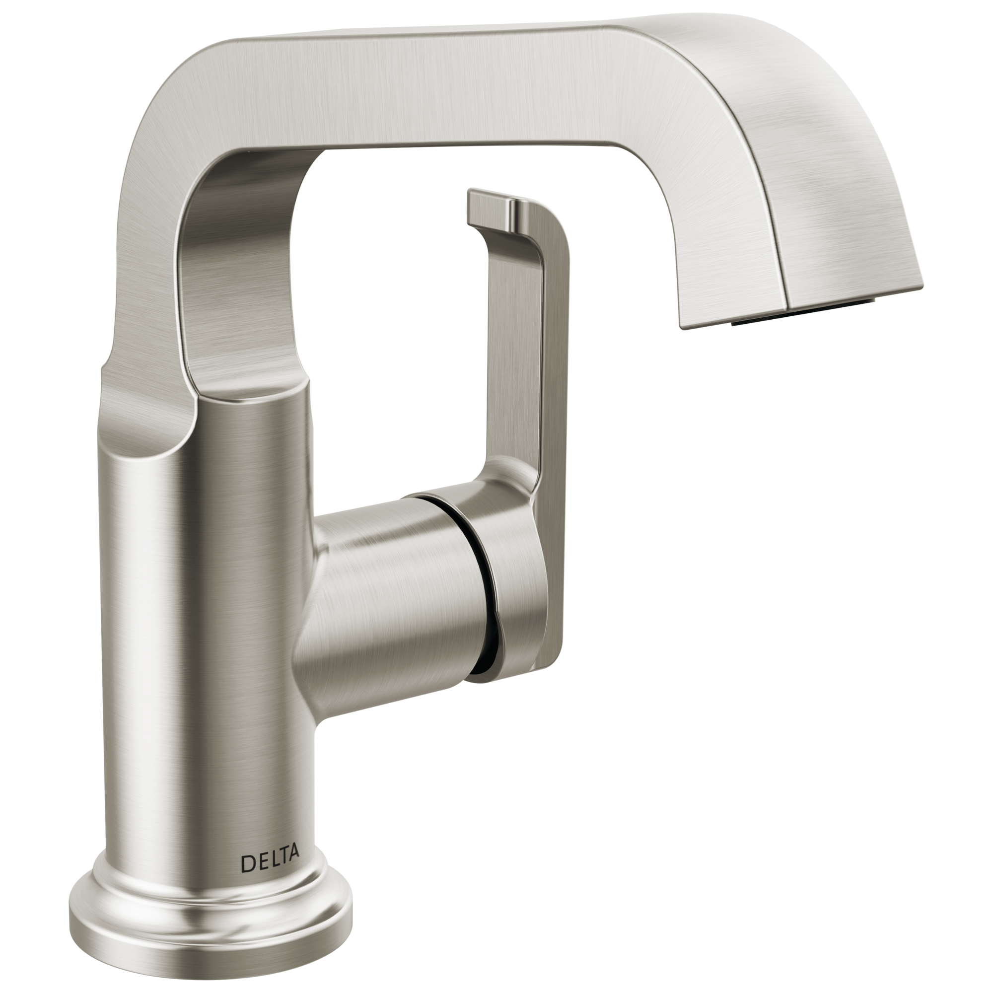 Tetra Single Hole Bathroom Faucet, Single Handle Bathroom Sink Faucet with Drain Assembly