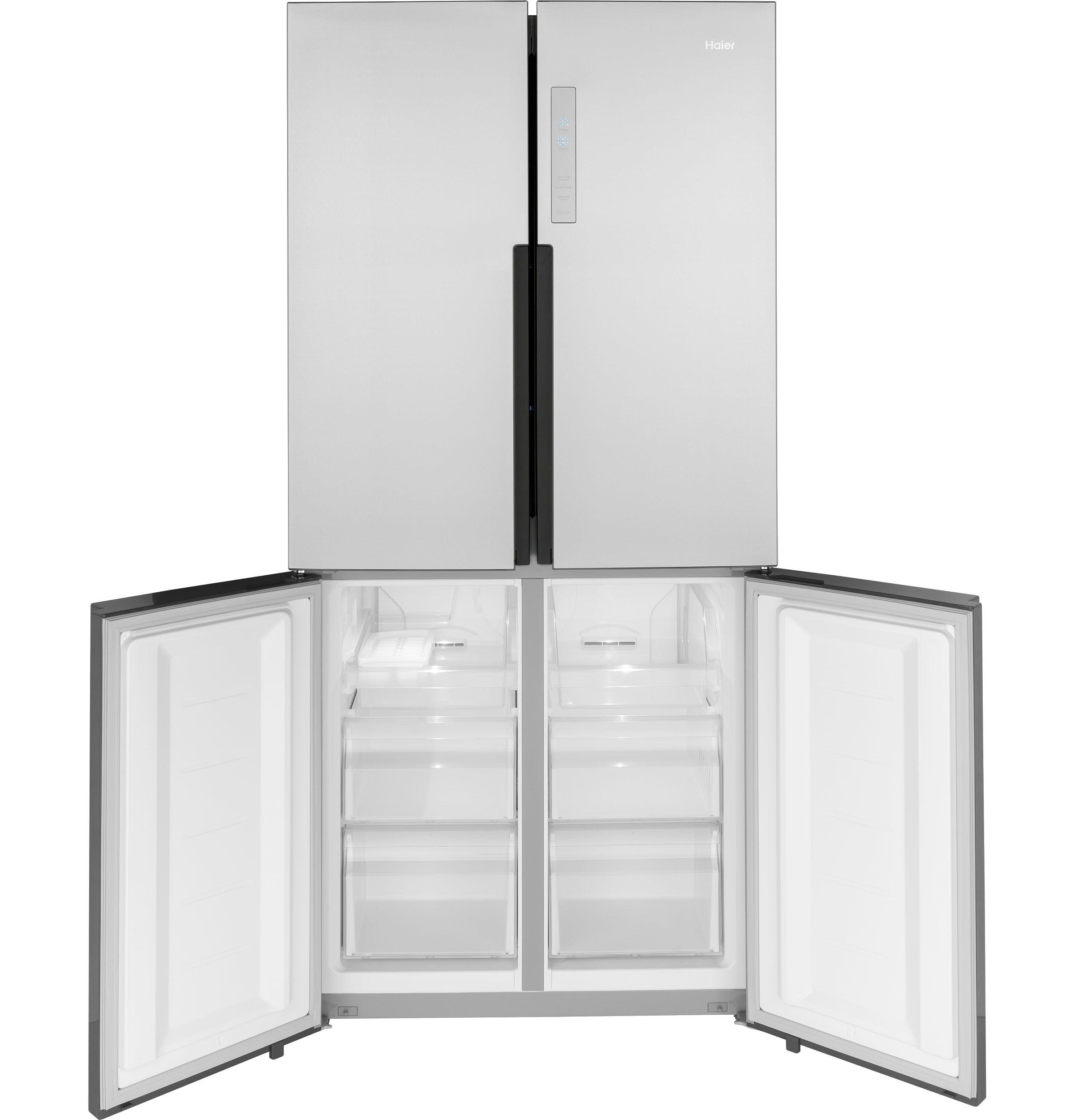 Haier Haier 33" 16.4 Cubic Feet Energy Star Smudge-Resistant Built-in Bottom Freezer Refrigerator QHE16HYPFS