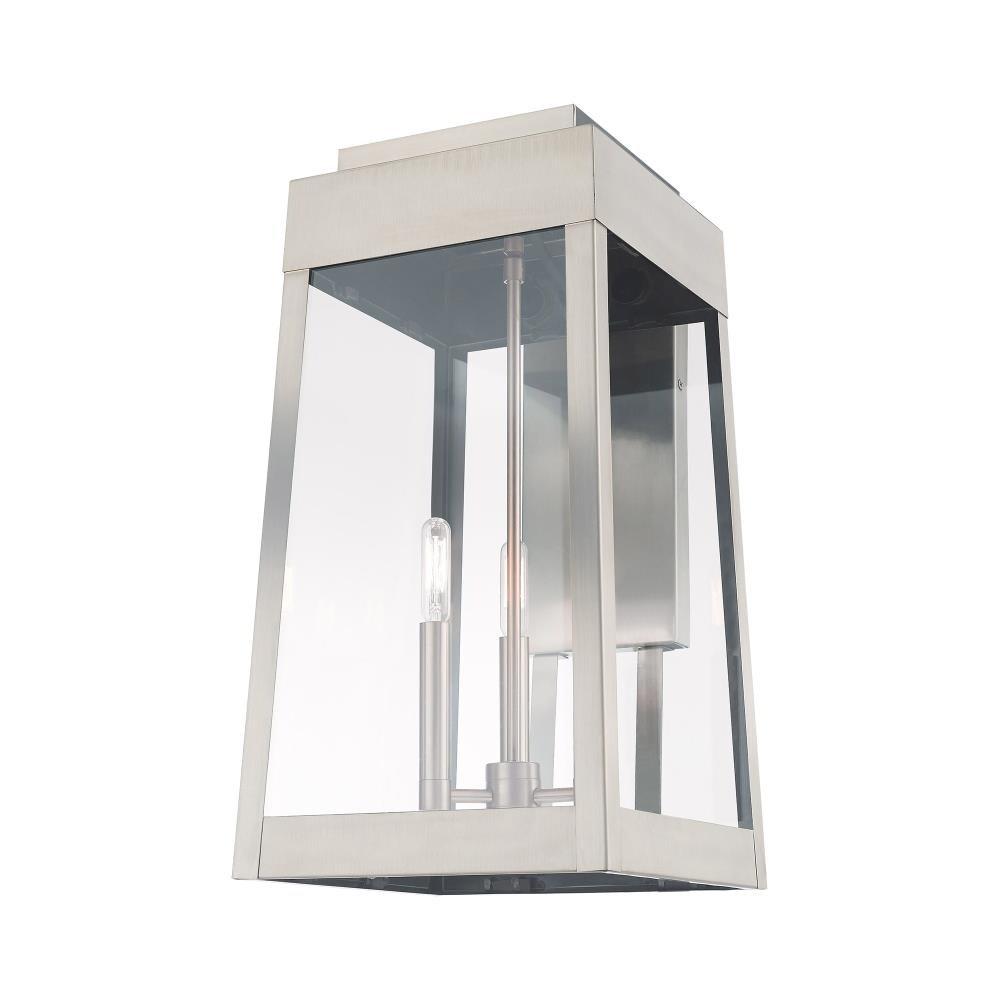 Livex Lighting Oslo 3 - Light Wall Light in  Brushed Nickel