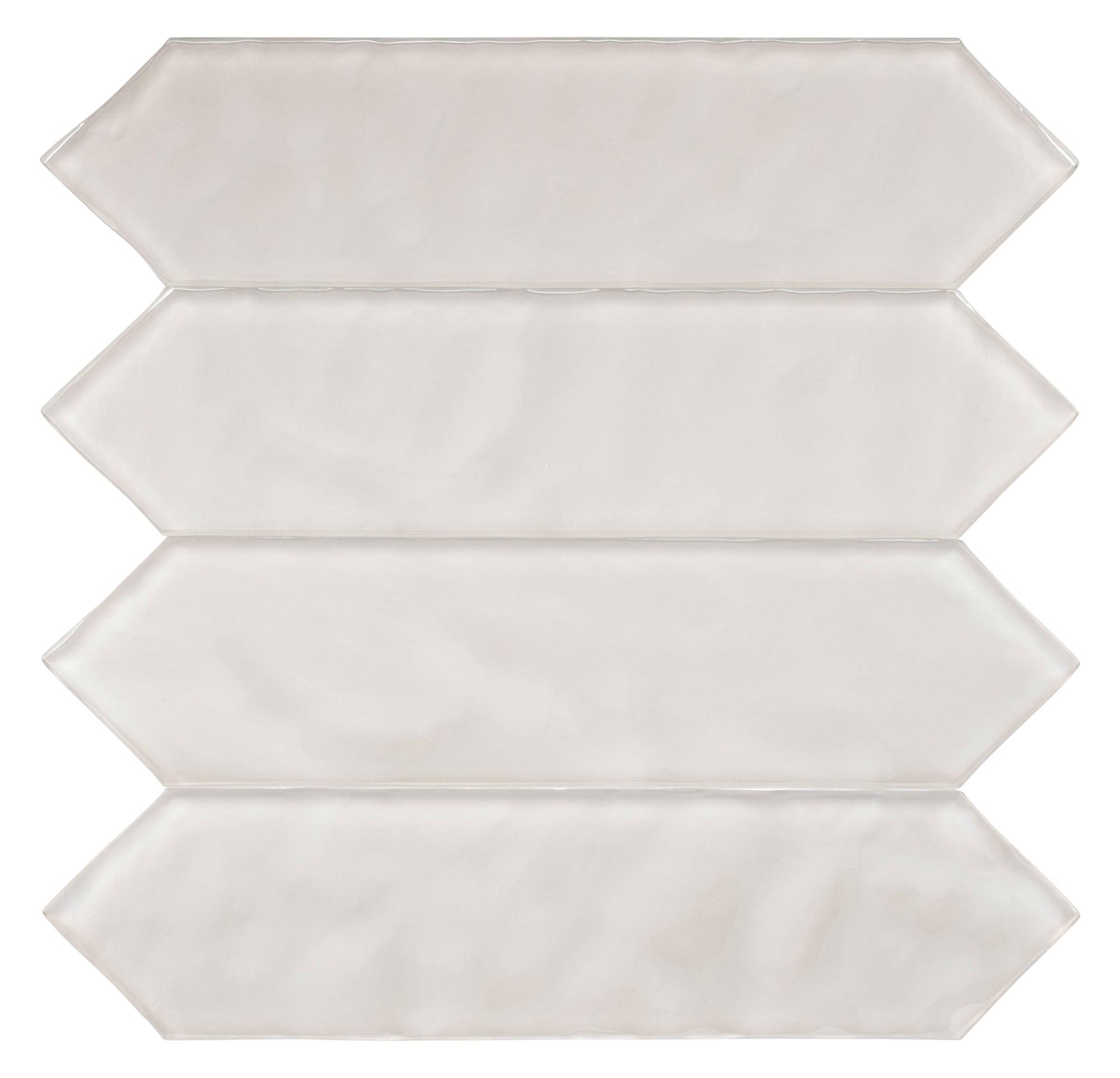 Ergo 3" x 11" Picket Glass Kitchen Backsplash, Bathroom, Shower, Pool, Wall and Floor Tile